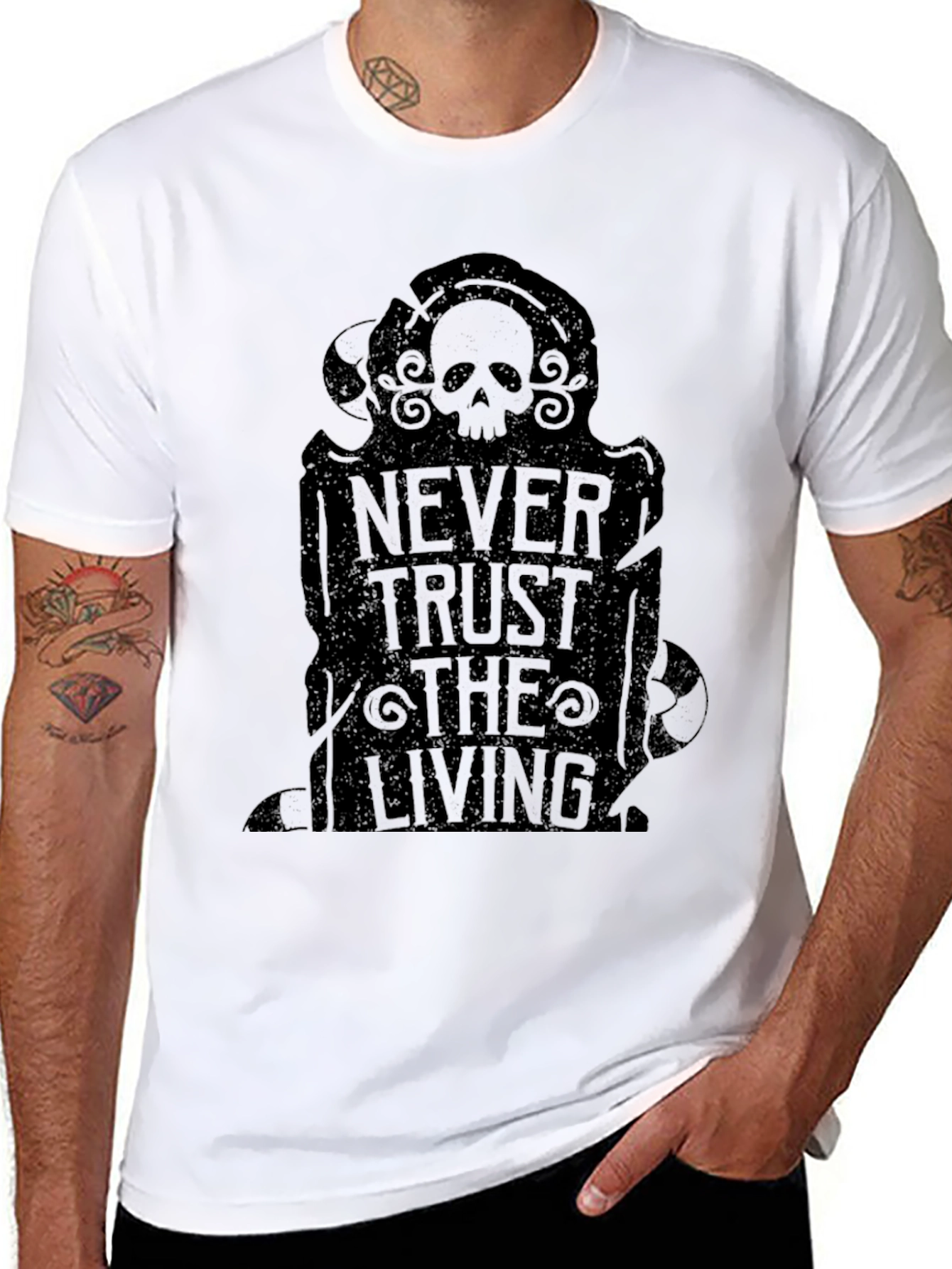 Never Trust The Living Graphic Tee