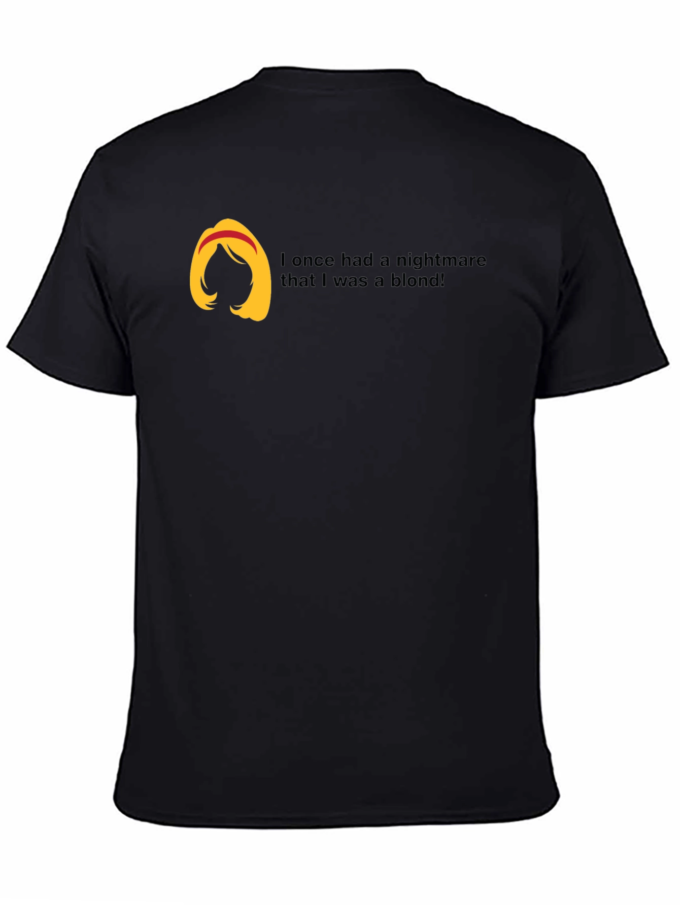 Brunette Nightmare T-Shirt Funny Hair Tee