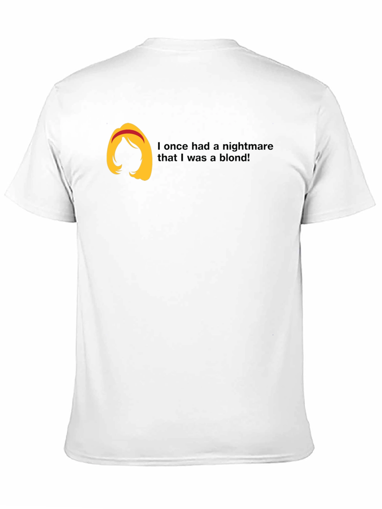 Brunette Nightmare T-Shirt Funny Hair Tee