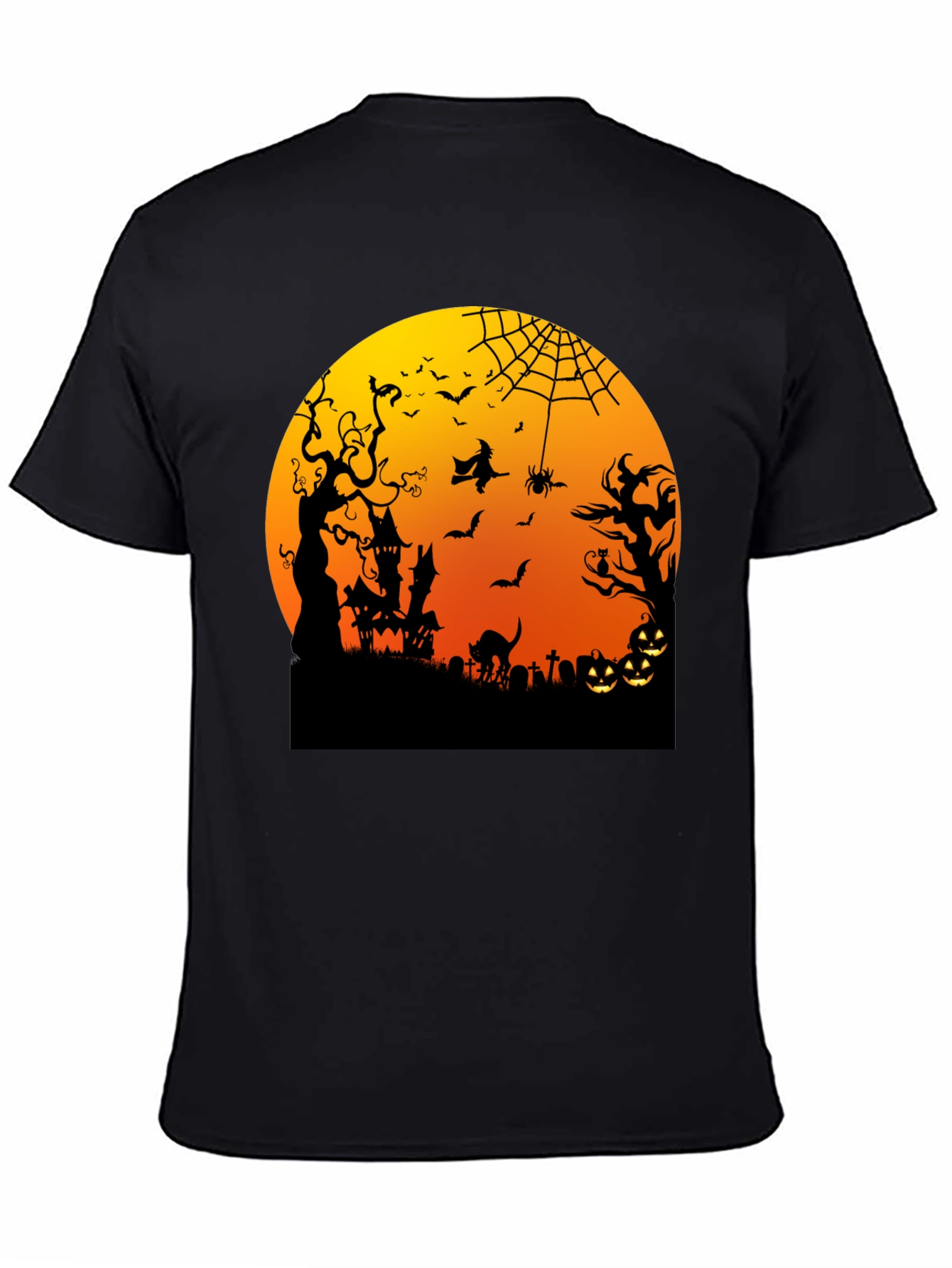 Halloween T-Shirt Spooky Night Scene