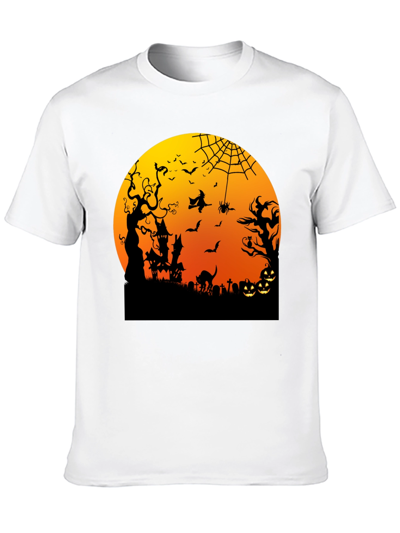 Halloween T-Shirt Spooky Night Scene