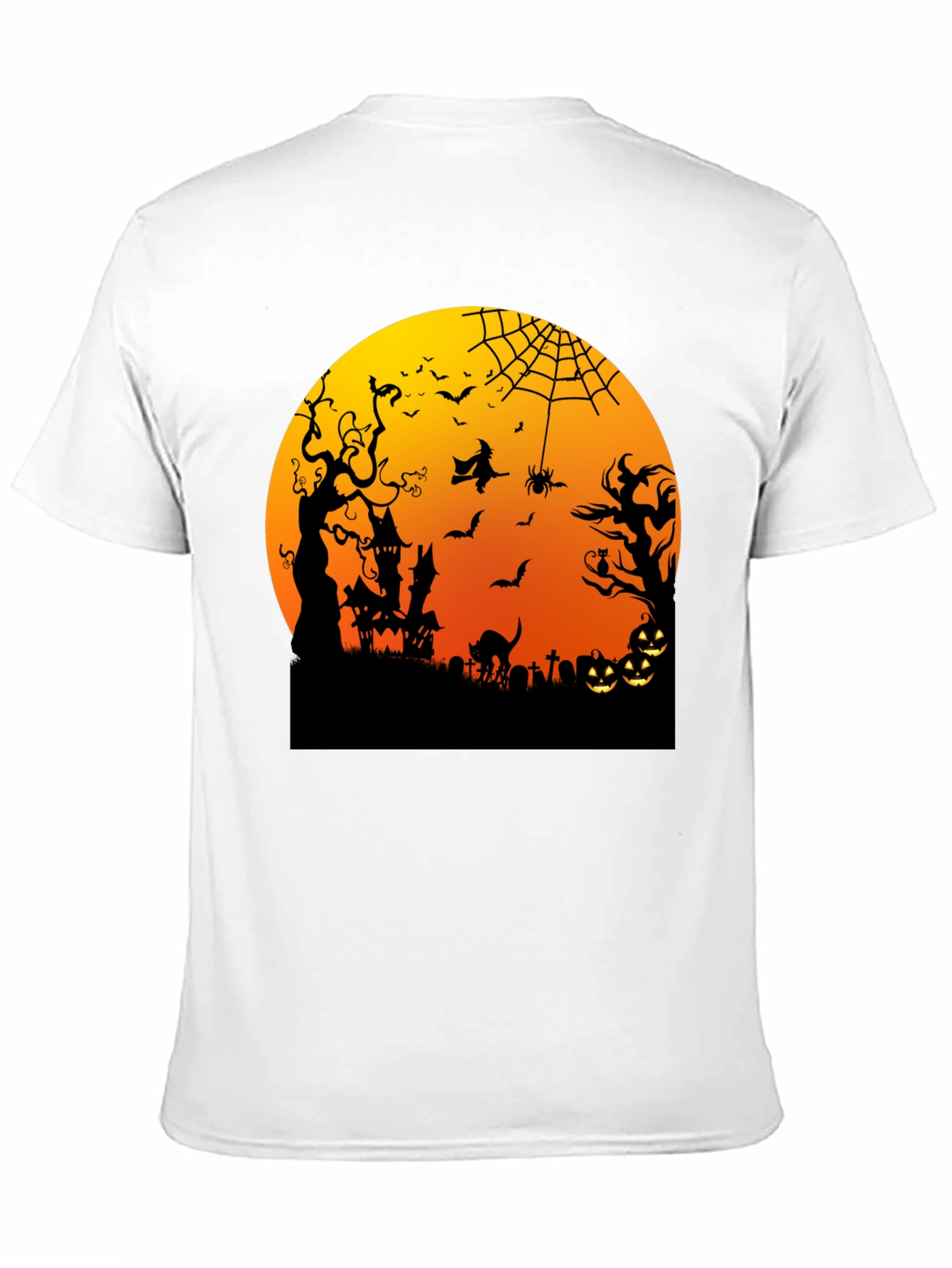 Halloween T-Shirt Spooky Night Scene