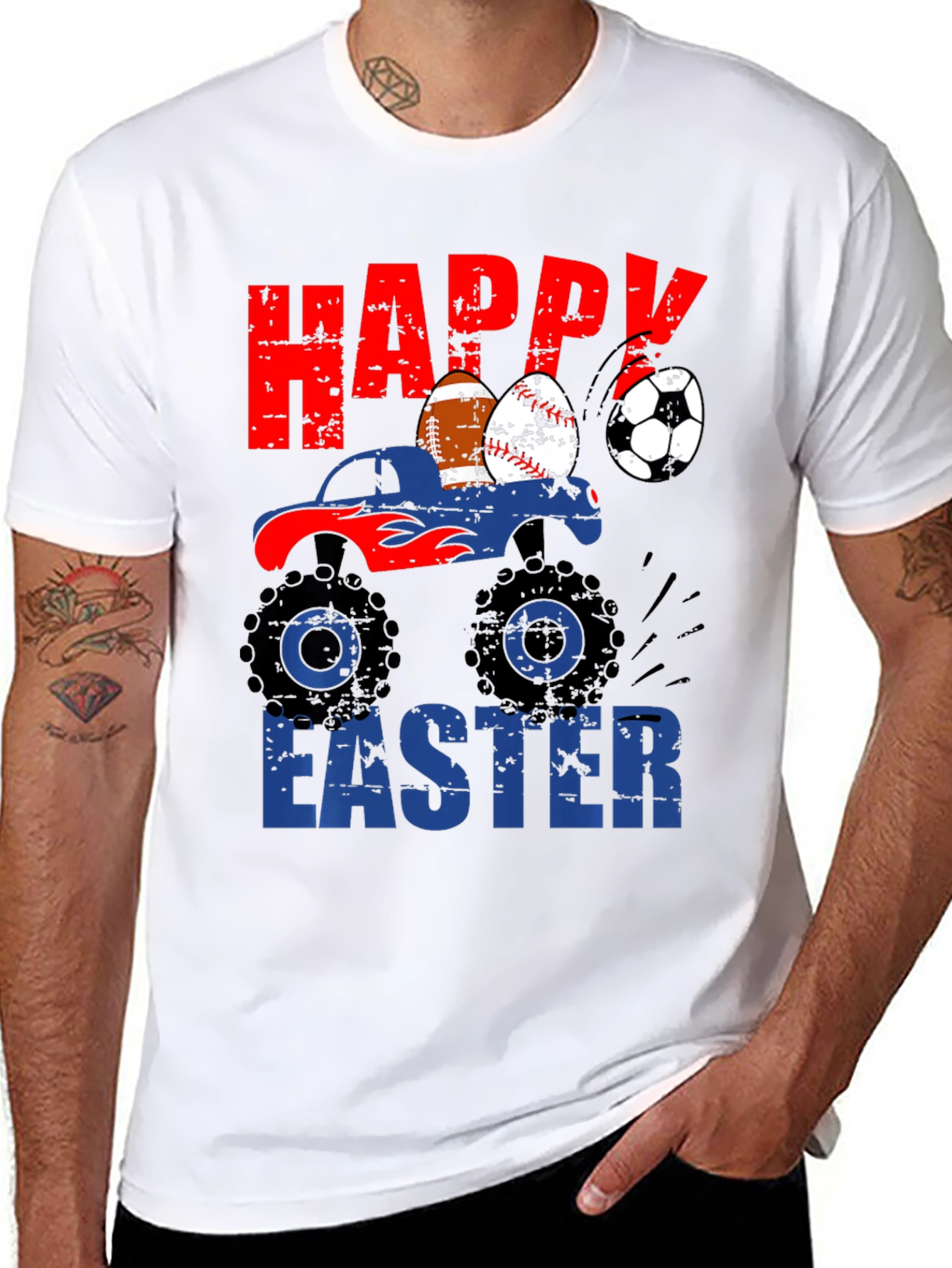 Happy Easter Monster Truck T-Shirt