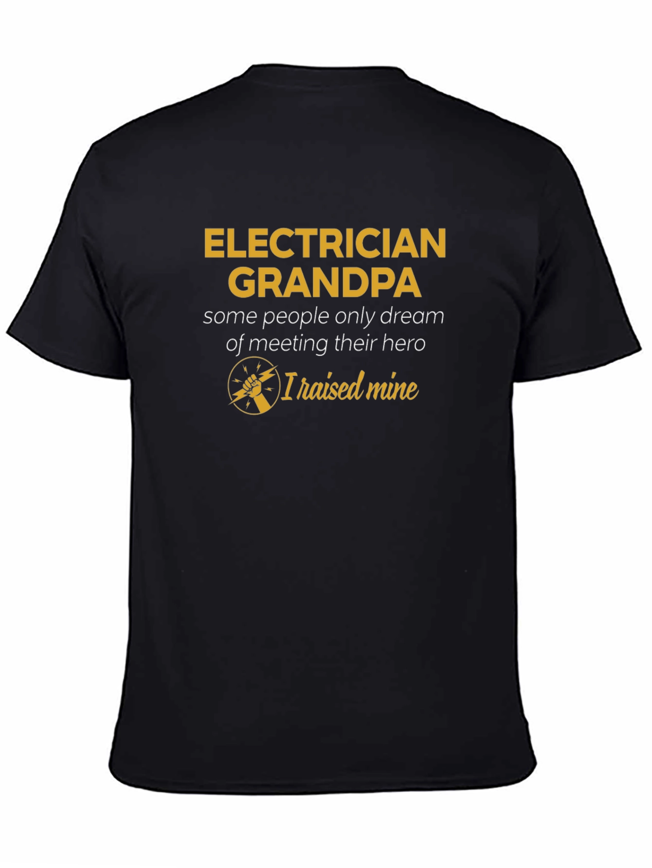 Electrician Grandpa Hero T-Shirt