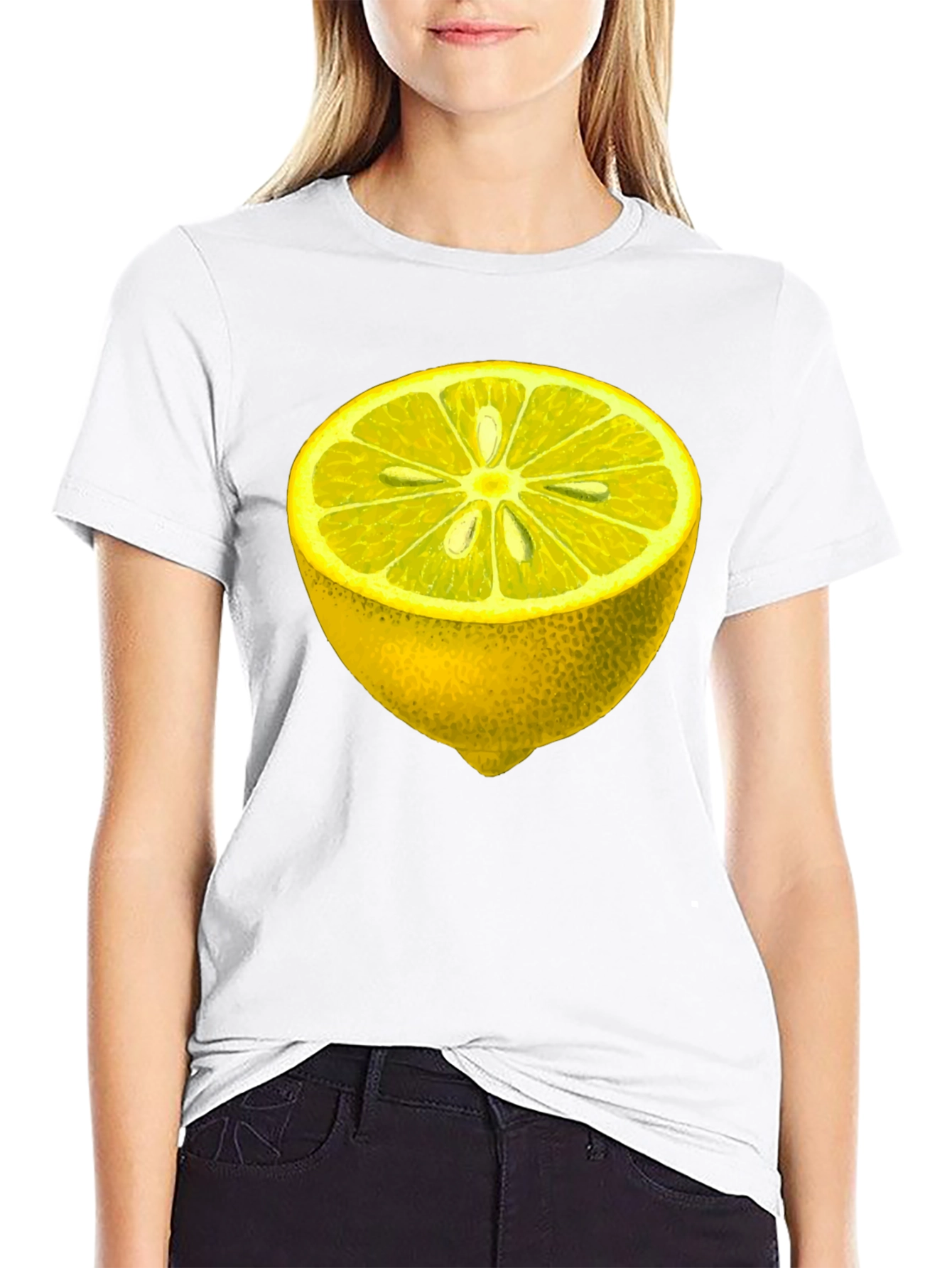 Lemon Slice Graphic Tee - Fresh Style