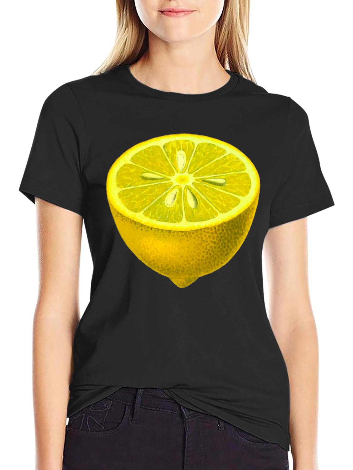Lemon Slice Graphic Tee - Fresh Style