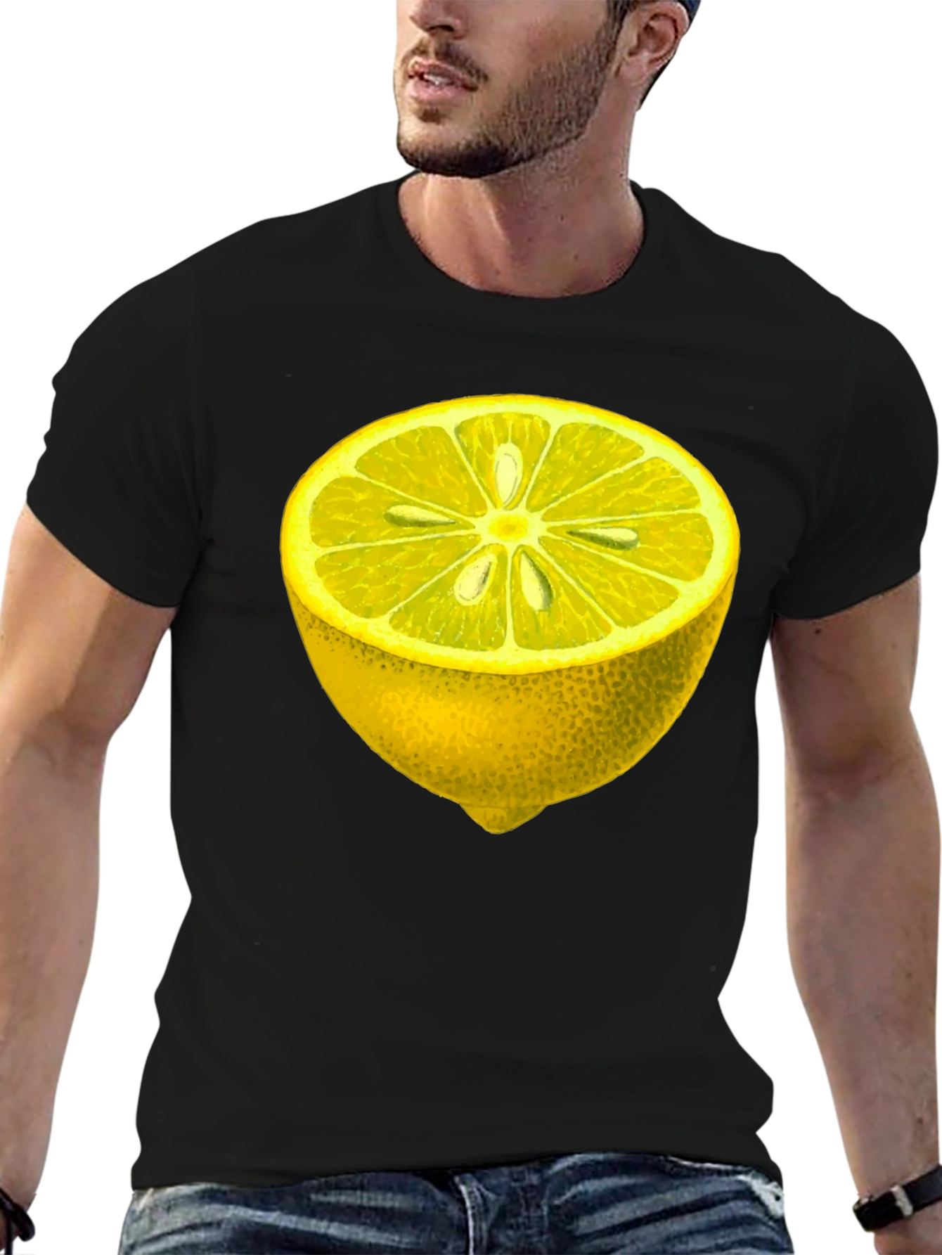 Lemon Slice Graphic Tee - Fresh Style