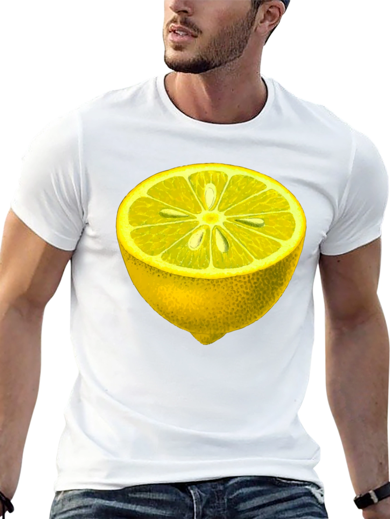 Lemon Slice Graphic Tee - Fresh Style
