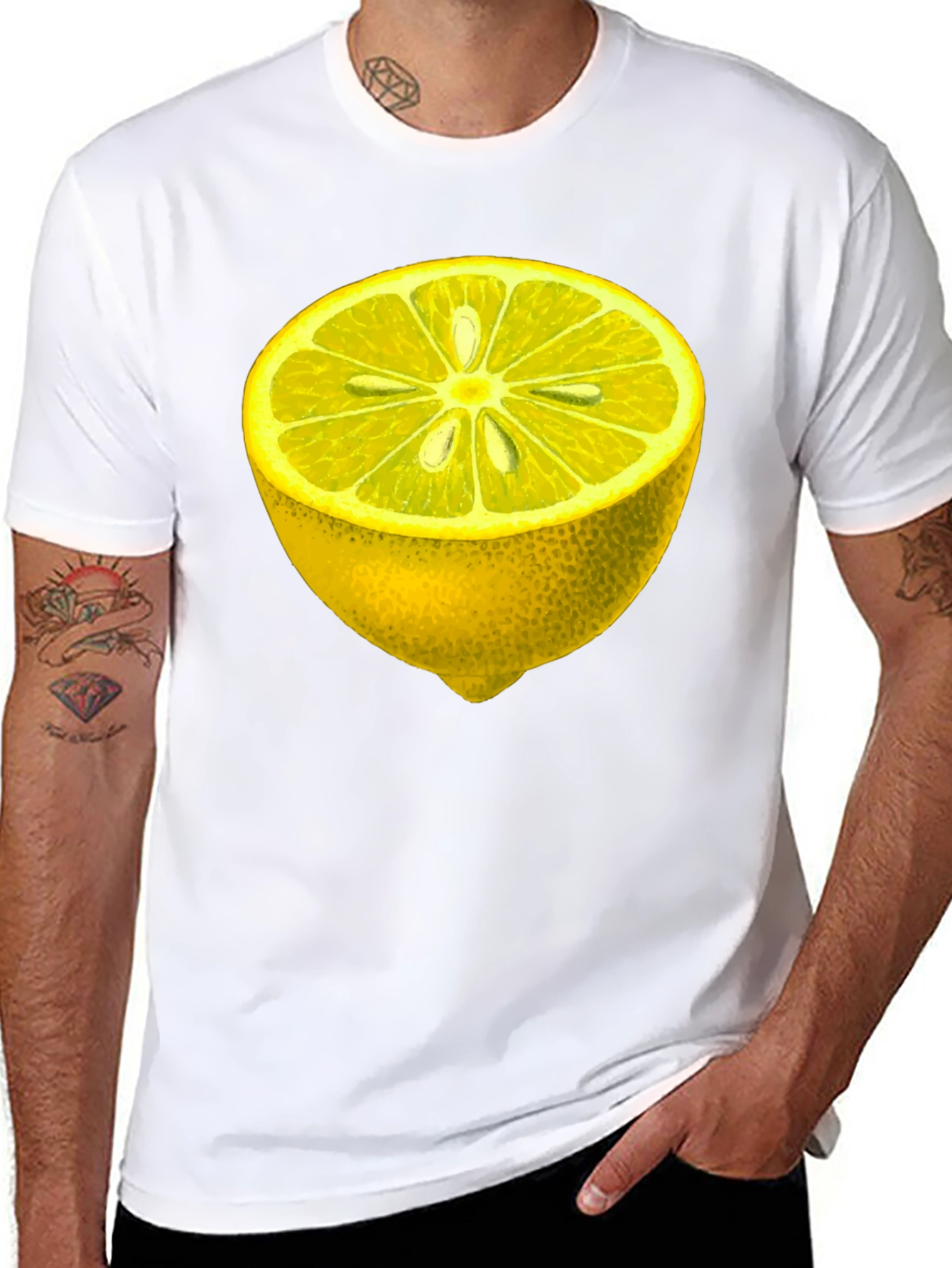 Lemon Slice Graphic Tee - Fresh Style