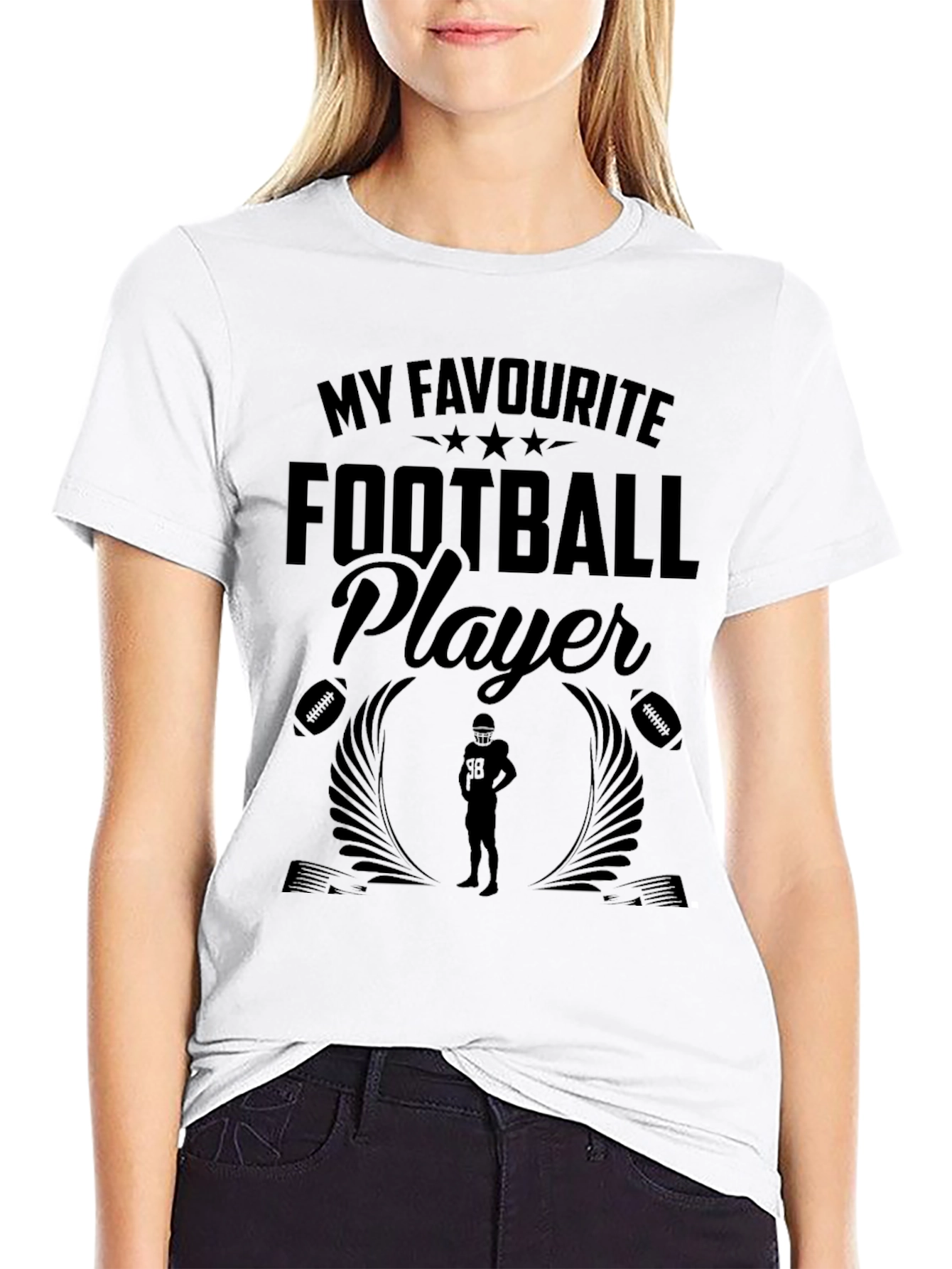 My Favorite Football Player Graphic Tee