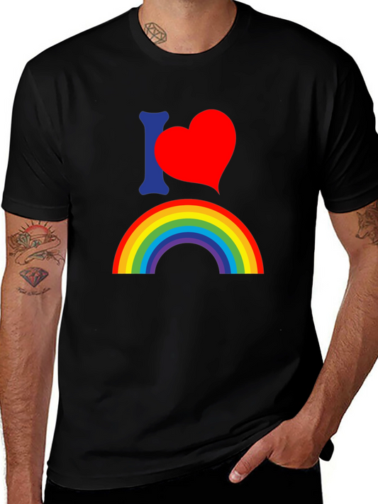Rainbow Pride T-Shirt - I Heart Rainbow