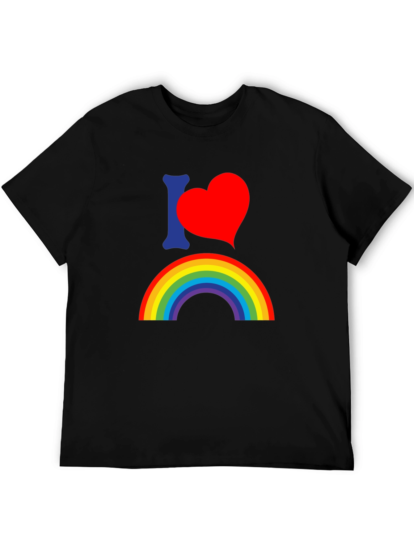 Rainbow Pride T-Shirt - I Heart Rainbow