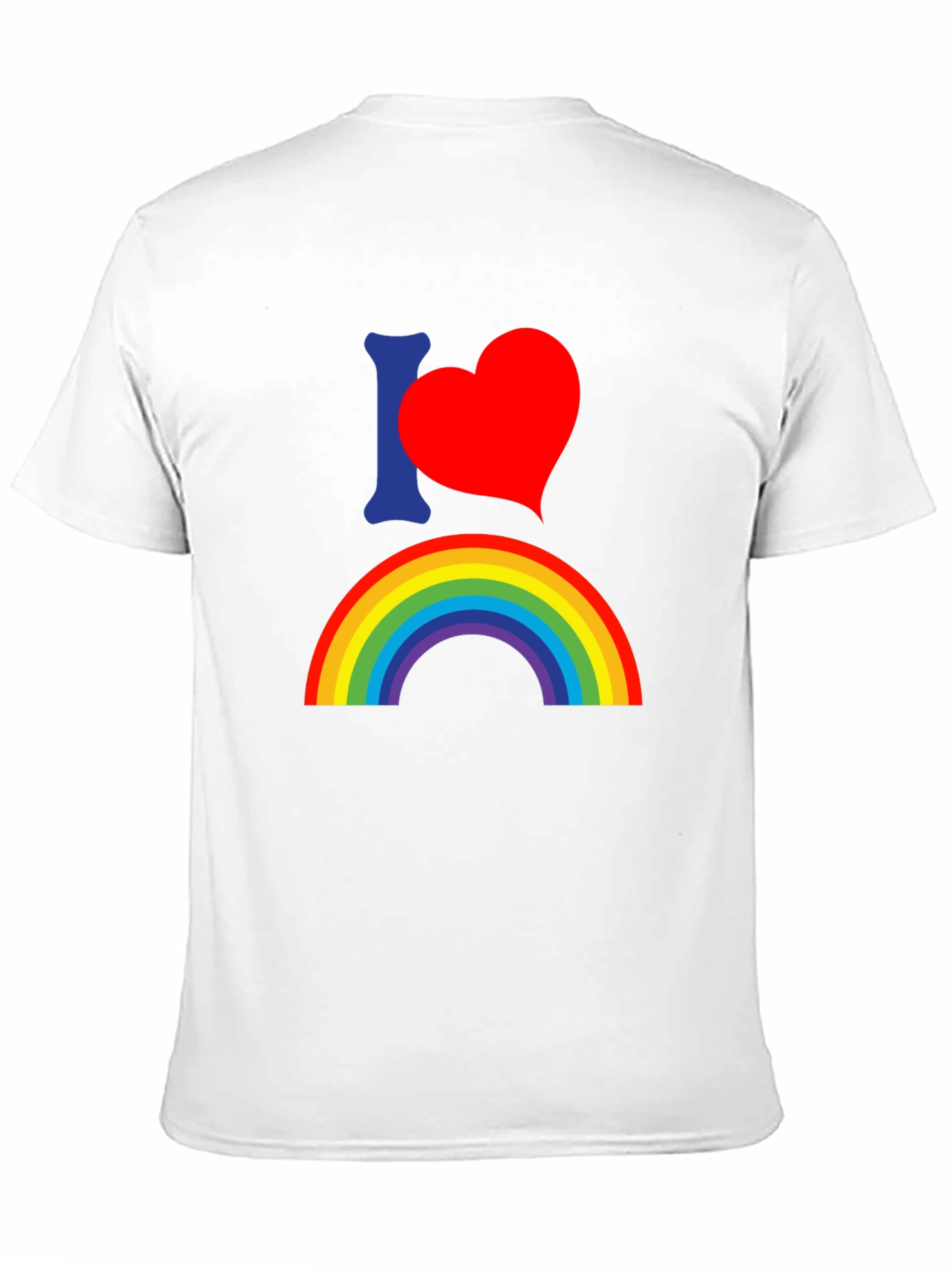Rainbow Pride T-Shirt - I Heart Rainbow