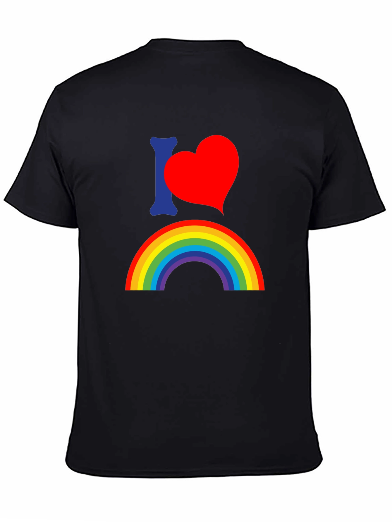 Rainbow Pride T-Shirt - I Heart Rainbow