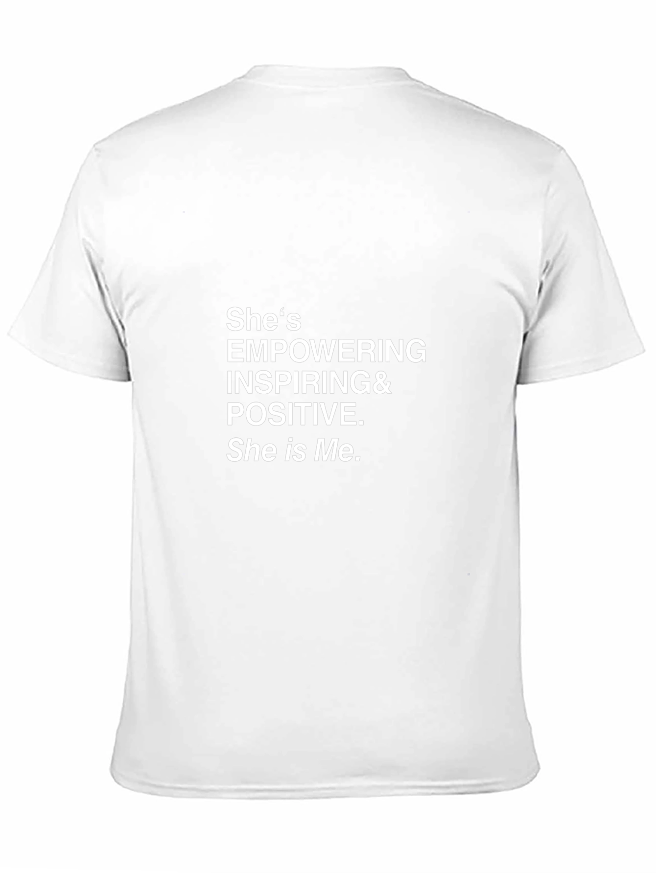 Empowering Womens Graphic Tee - She is Me
