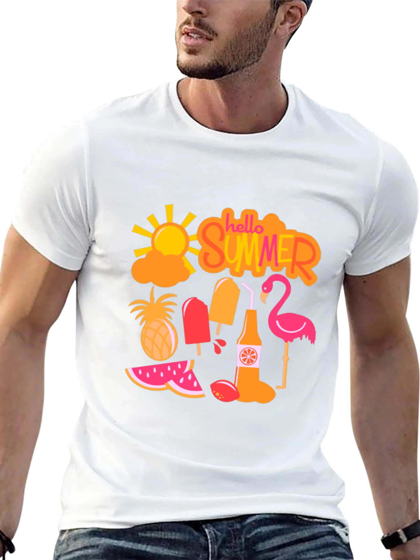 Hello Summer Graphic Tee