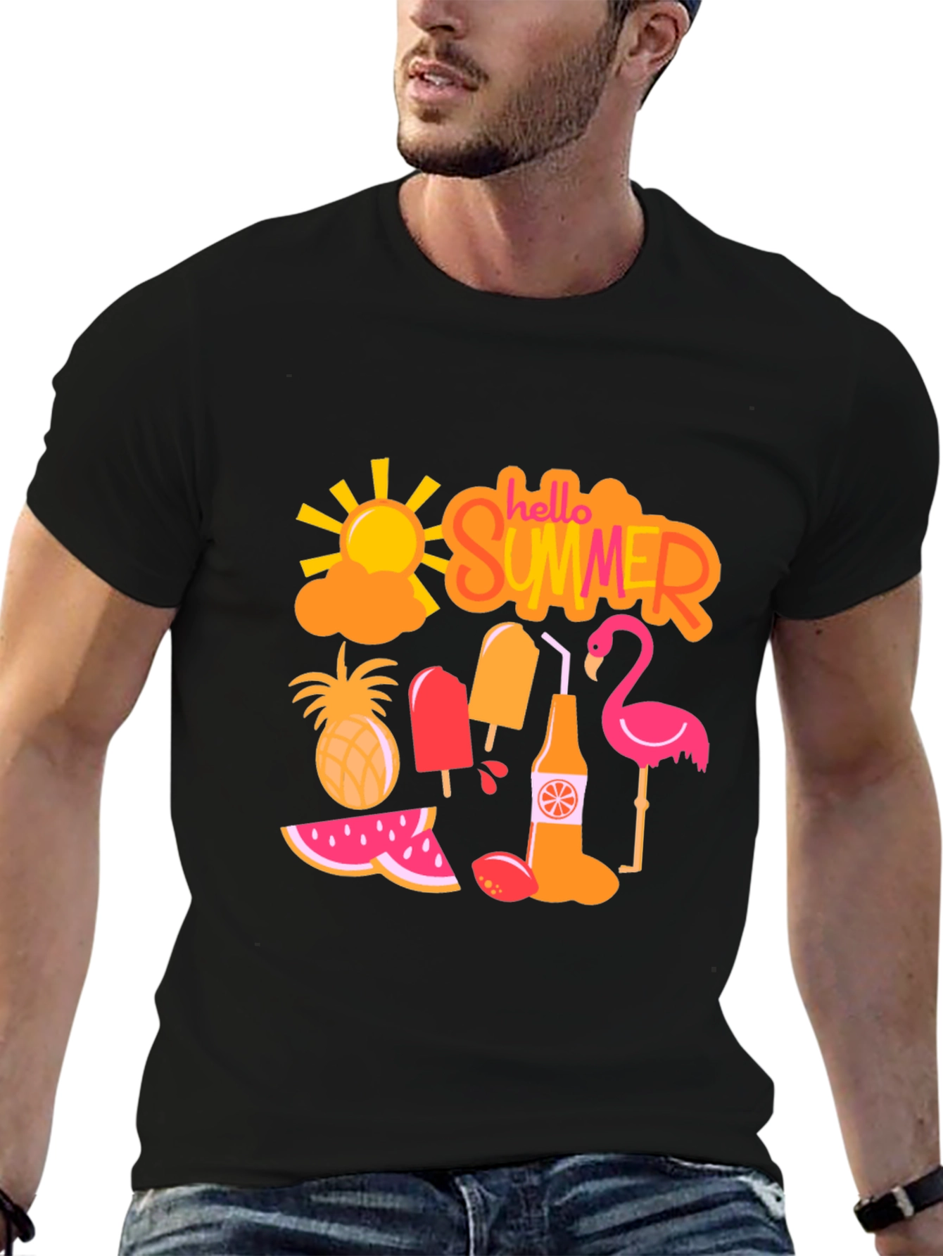 Hello Summer Graphic Tee