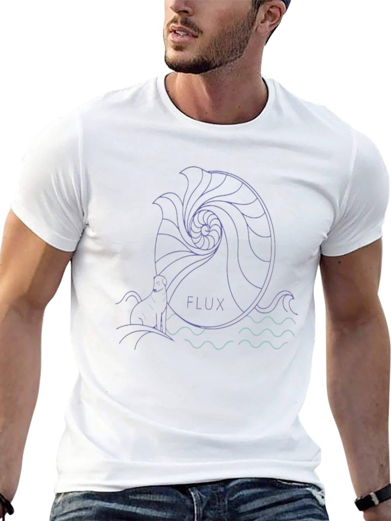 Flux Graphic Tee - Stylish and Unique Design
