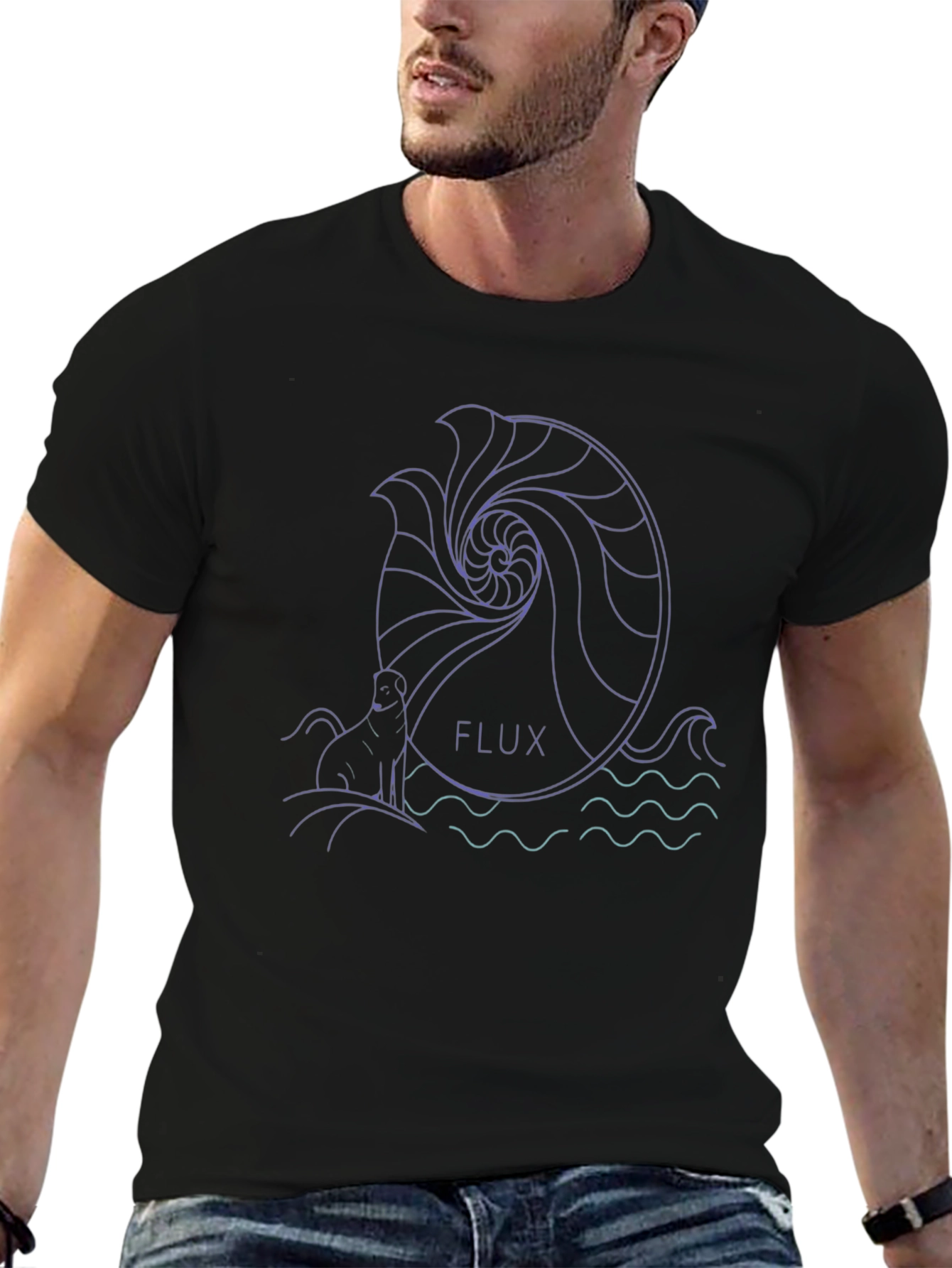 Flux Graphic Tee - Stylish and Unique Design