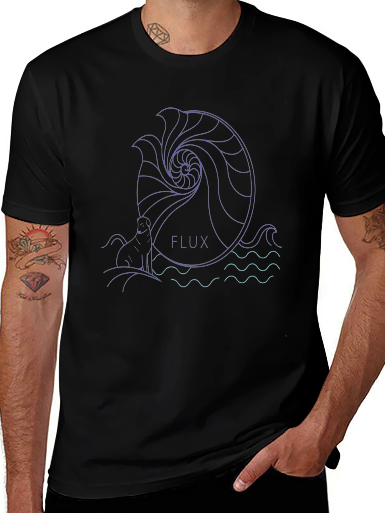 Flux Graphic Tee - Stylish and Unique Design