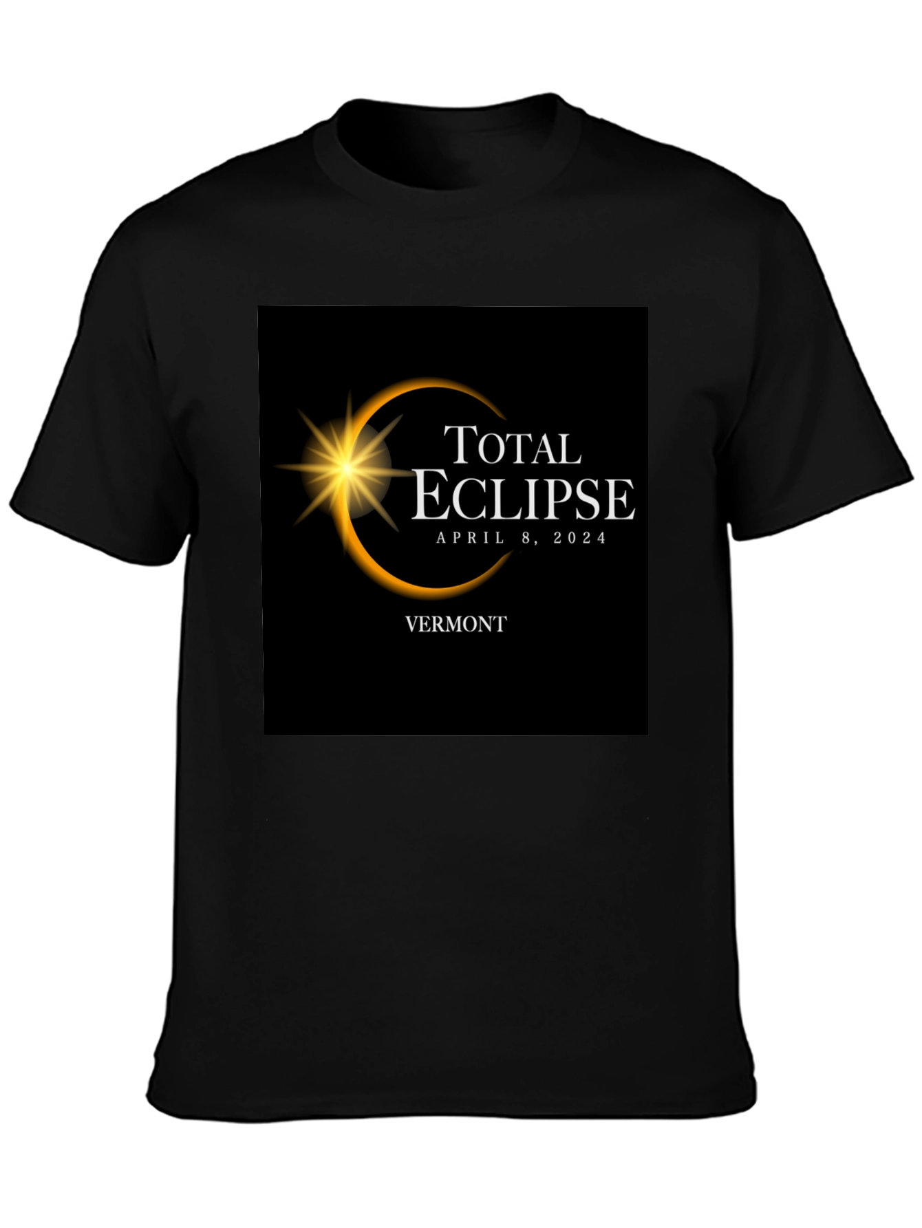 Total Eclipse Vermont 2024 T-Shirt