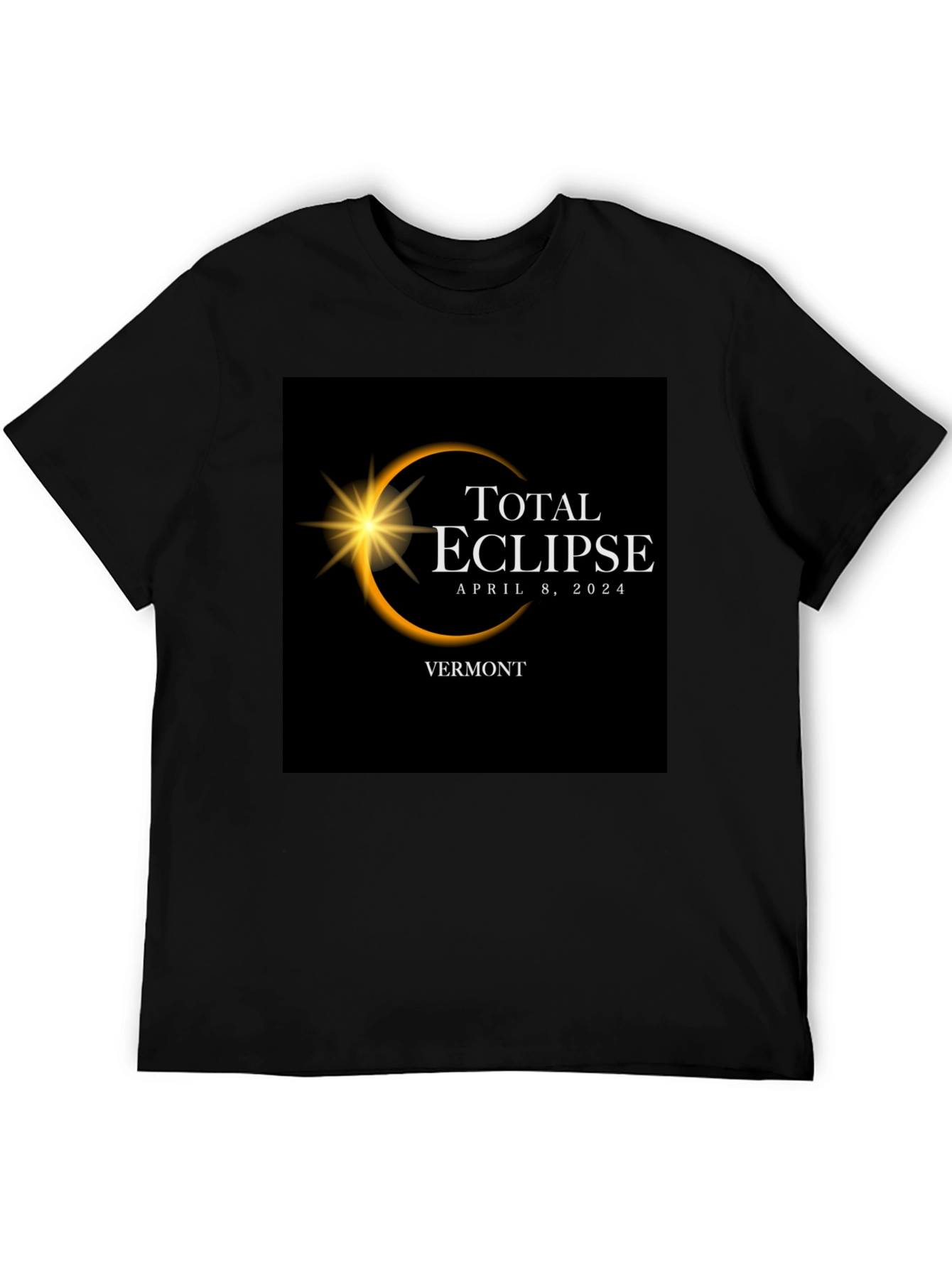 Total Eclipse Vermont 2024 T-Shirt