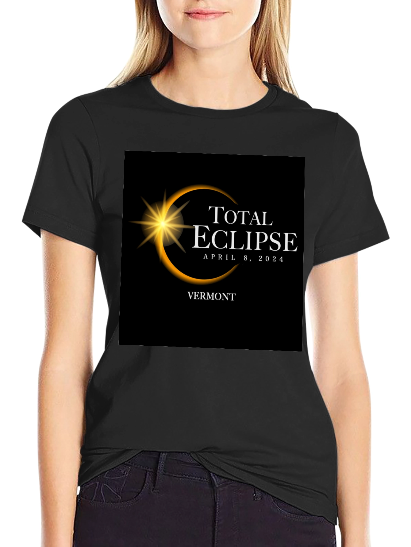 Total Eclipse Vermont 2024 T-Shirt