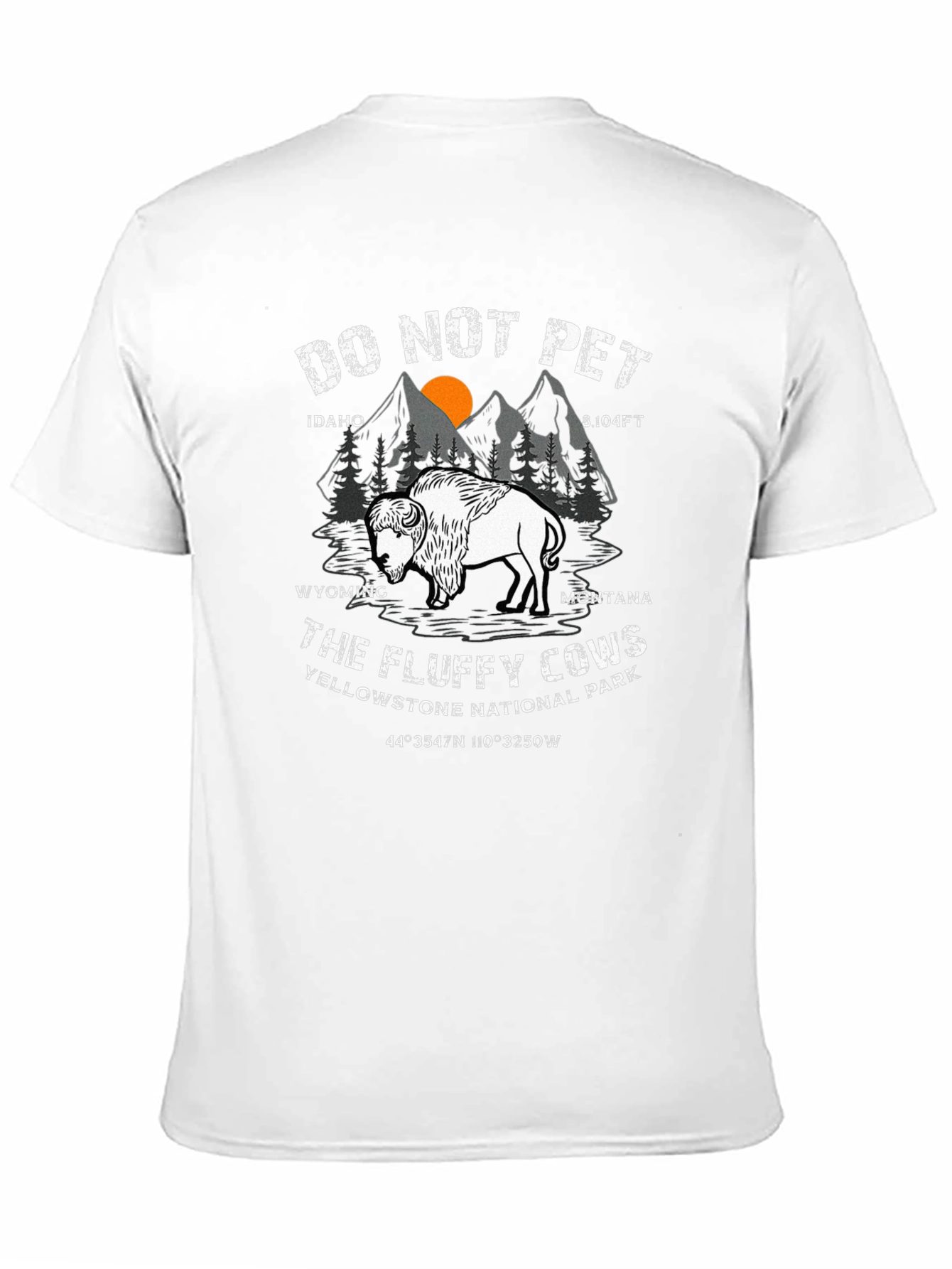 Do Not Pet The Fluffy Cows Yellowstone T-Shirt