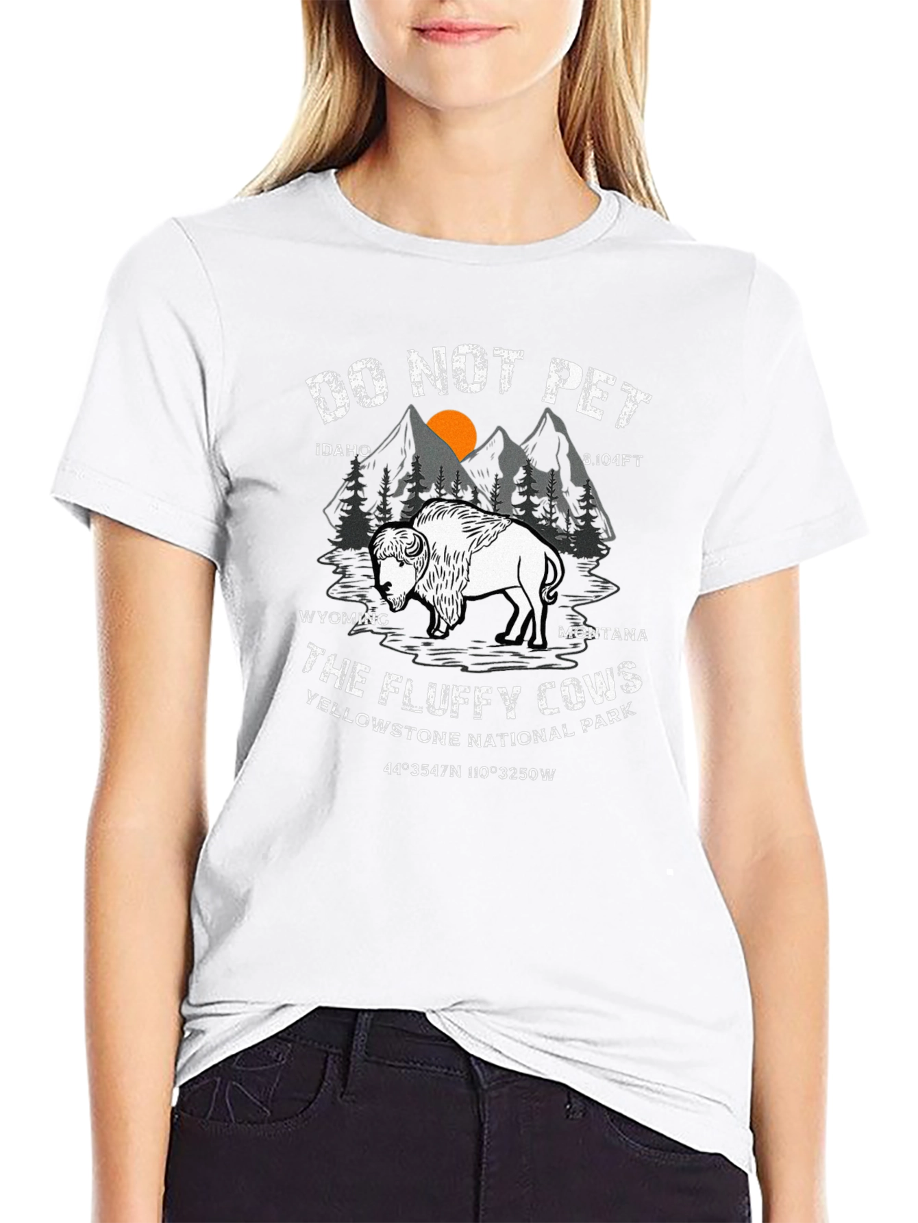 Do Not Pet The Fluffy Cows Yellowstone T-Shirt
