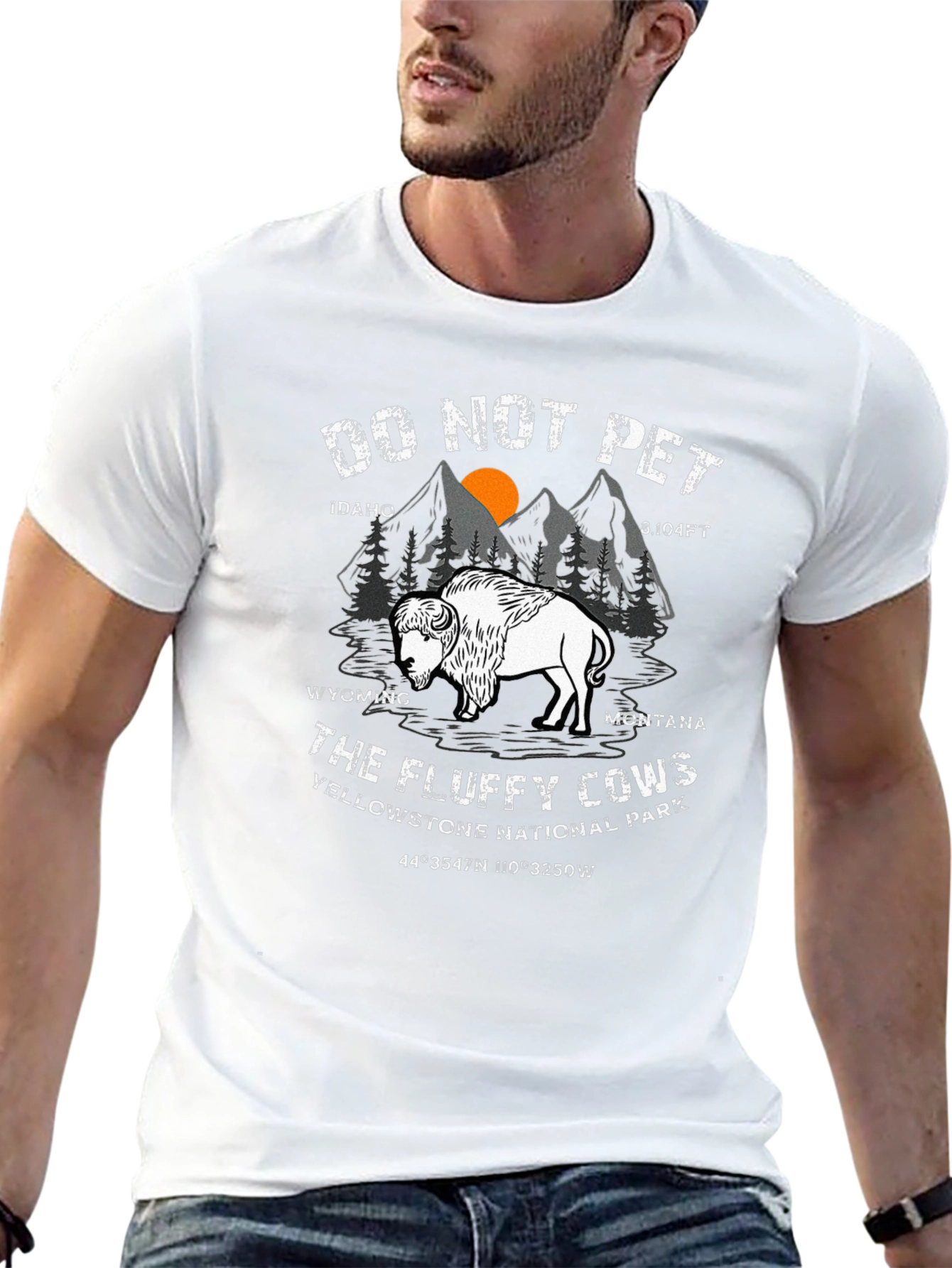 Do Not Pet The Fluffy Cows Yellowstone T-Shirt