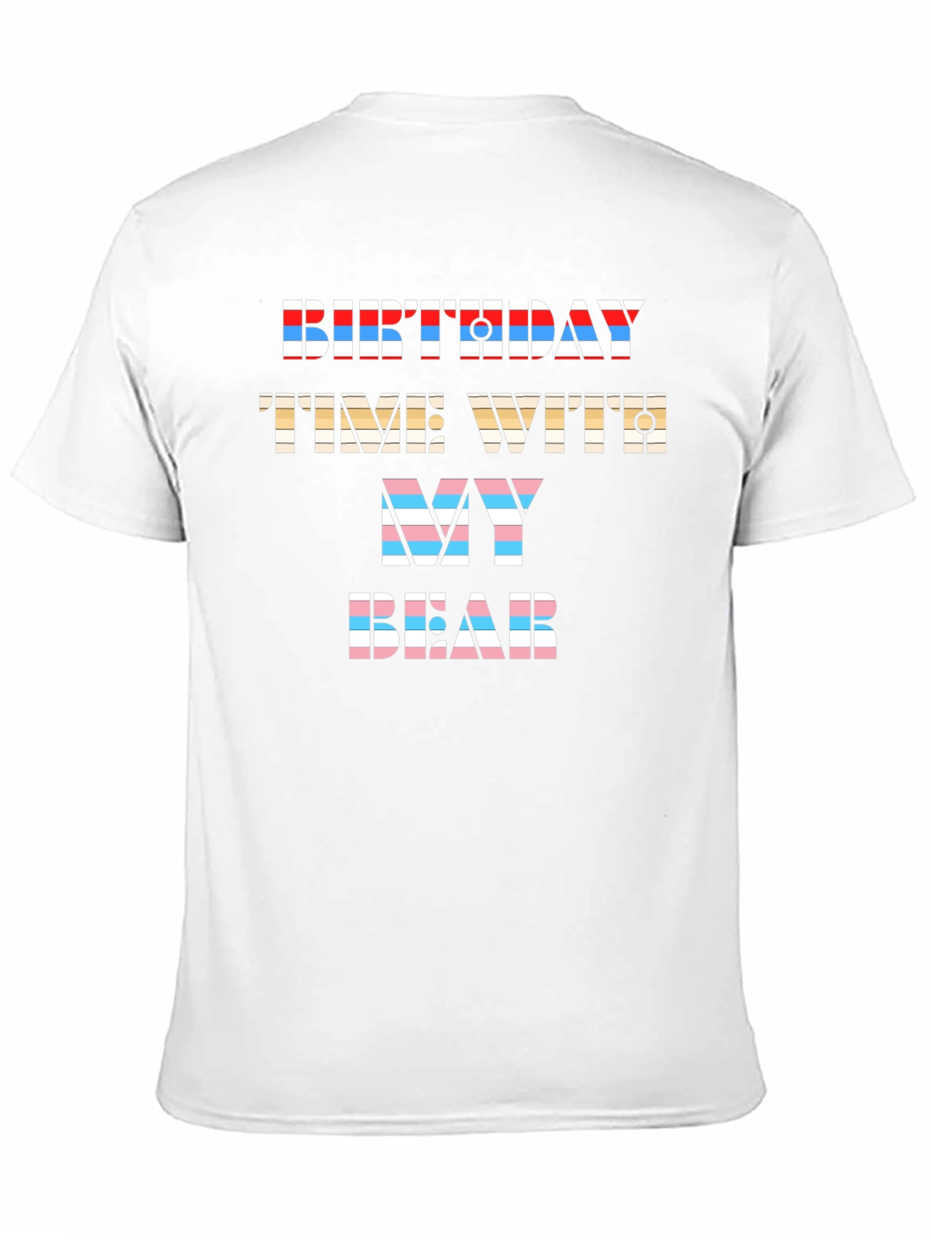 Birthday Time With My Bear Graphic Tee