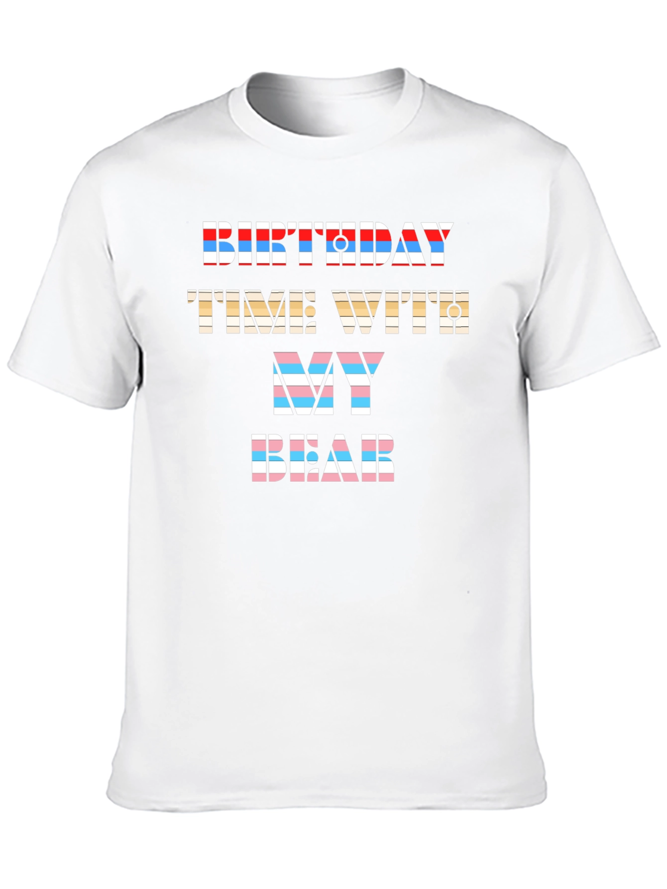 Birthday Time With My Bear Graphic Tee