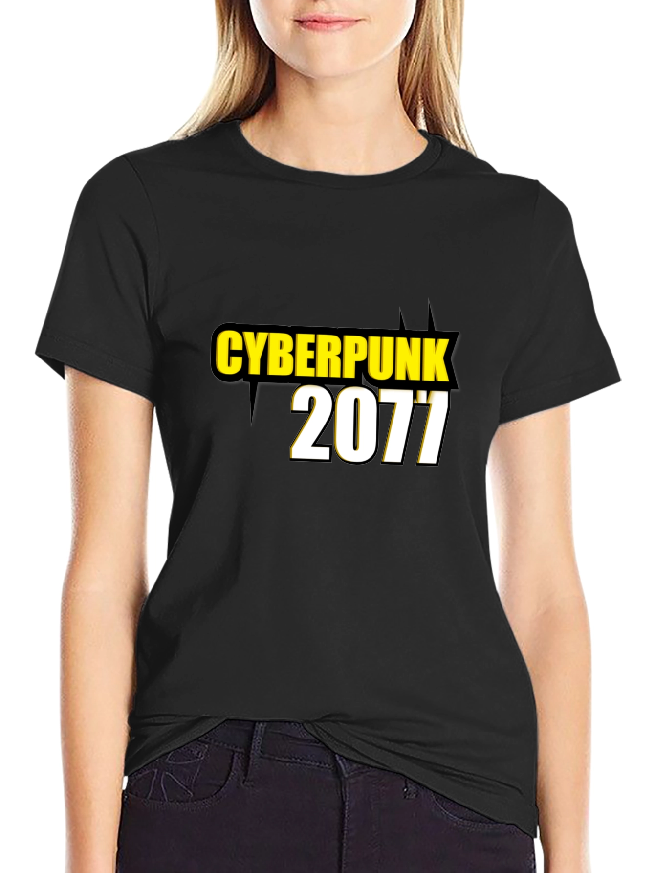 Cyberpunk 2077 Graphic Tee - Black T-Shirt