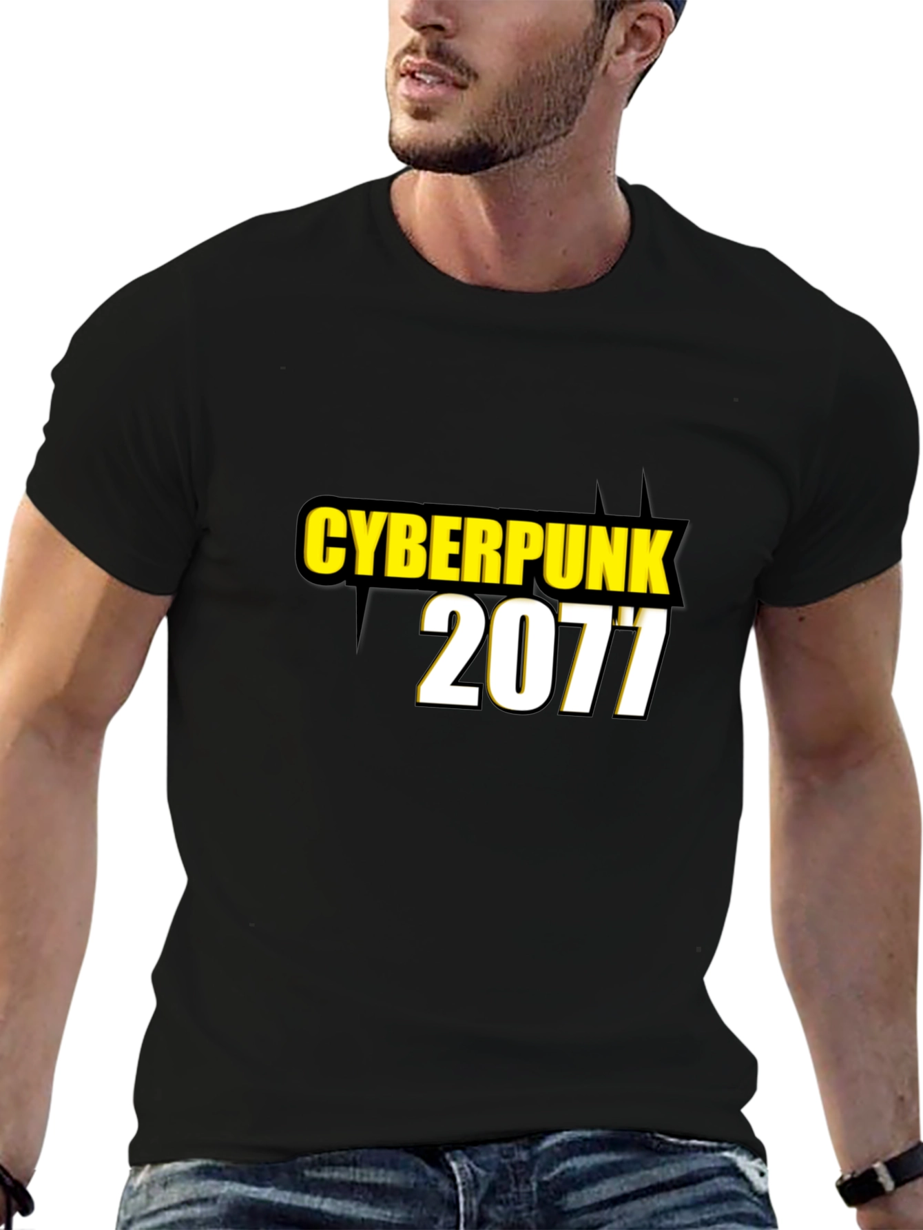 Cyberpunk 2077 Graphic Tee - Black T-Shirt
