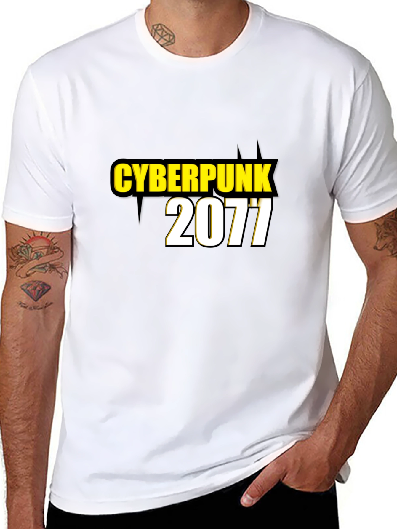 Cyberpunk 2077 Graphic Tee - Black T-Shirt
