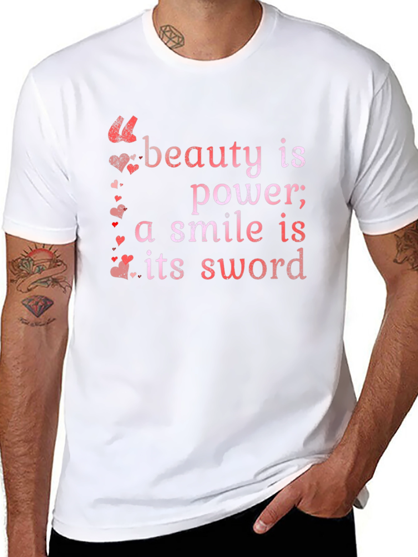 Beauty is Power T-Shirt - Love and Inspiration