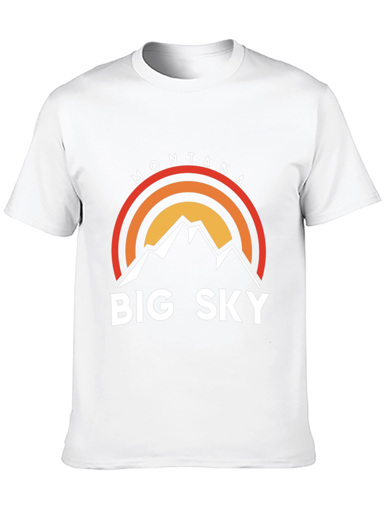 Montana Big Sky T-Shirt - Black Graphic Tee