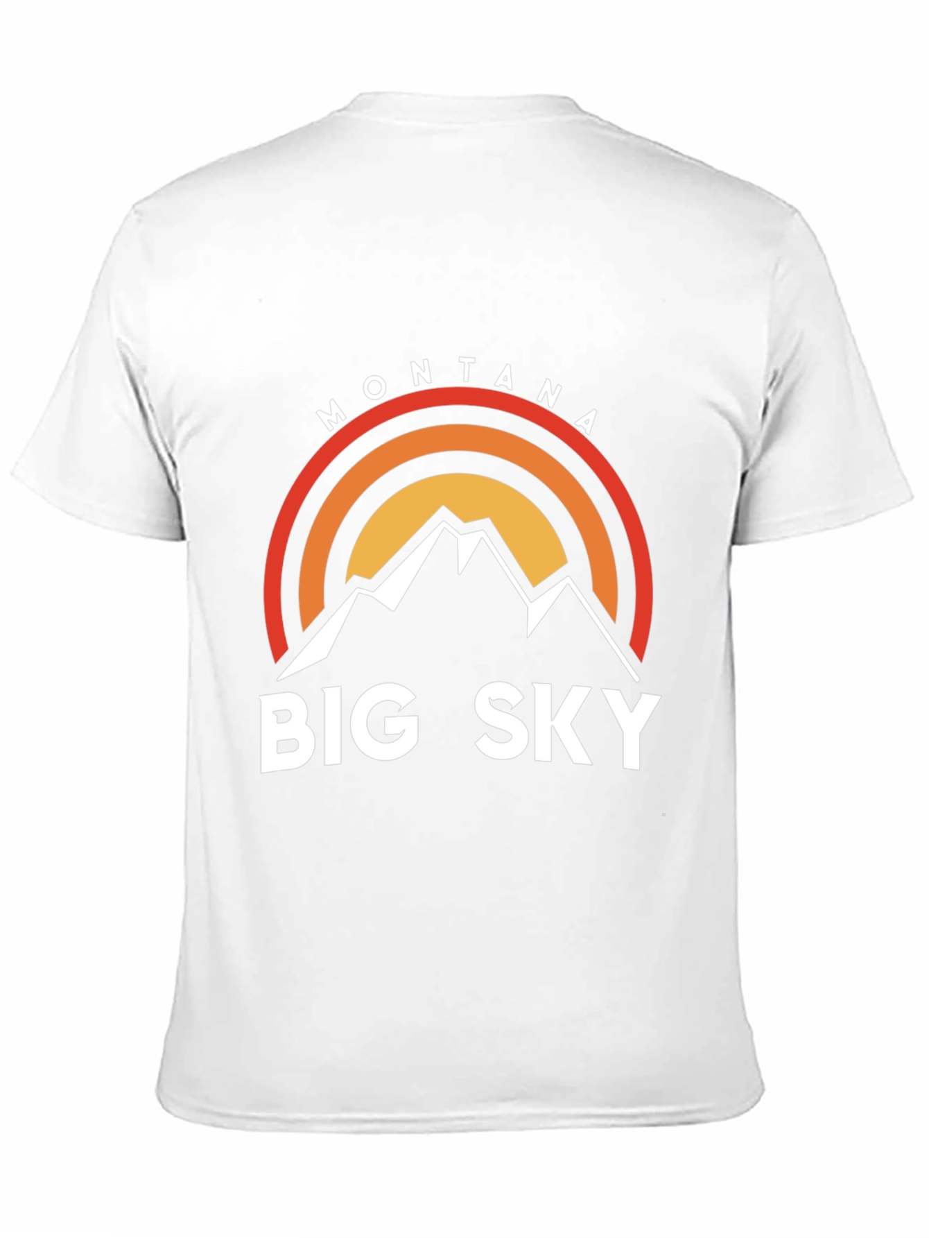 Montana Big Sky T-Shirt - Black Graphic Tee