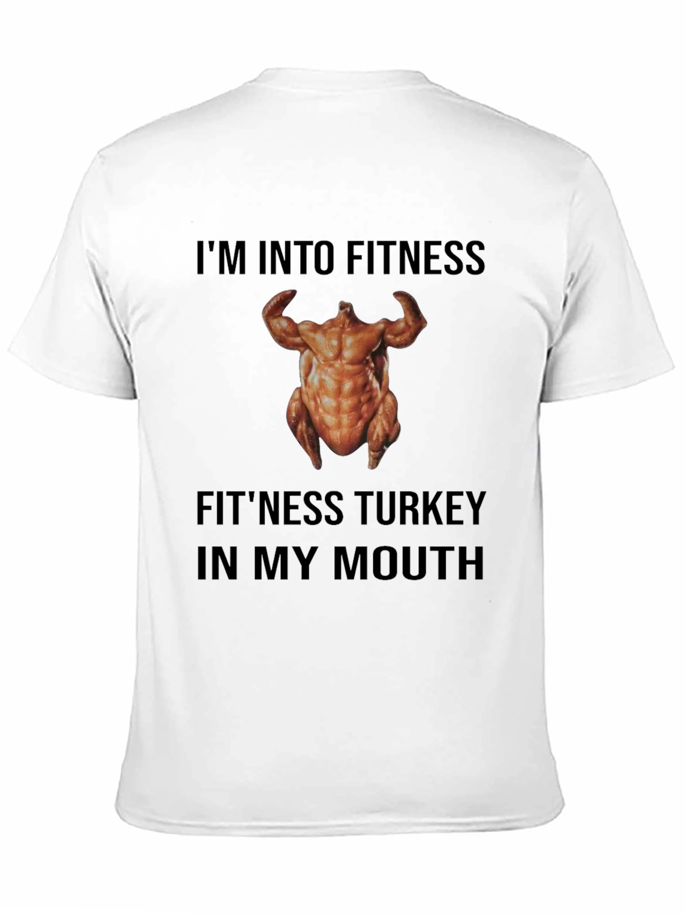 Fitness Turkey T-Shirt - Funny Thanksgiving Workout Tee