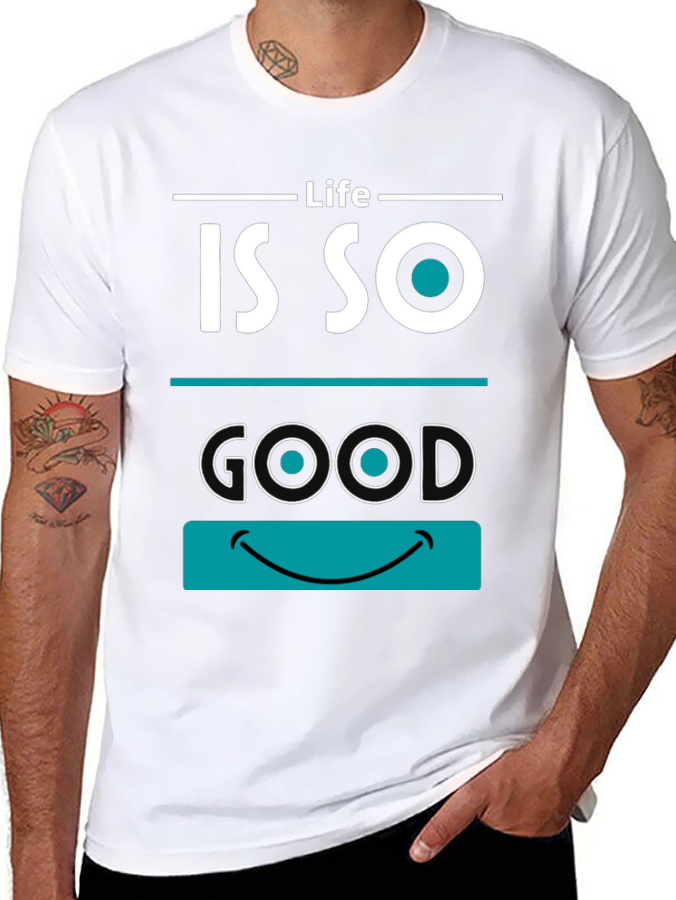 Life is So Good Graphic T-Shirt