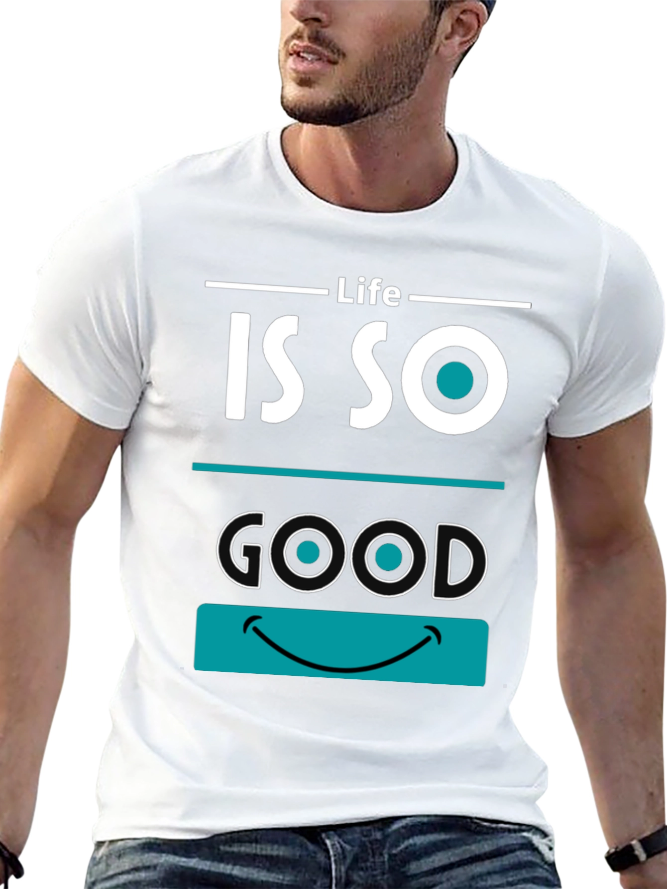 Life is So Good Graphic T-Shirt