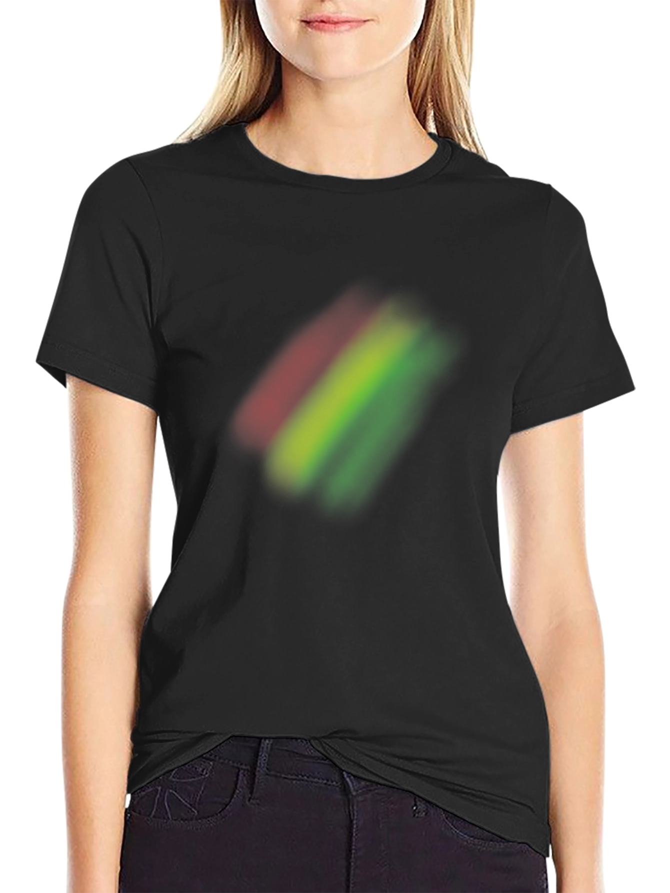 Rasta Stripe T-Shirt - Reggae Inspired Style