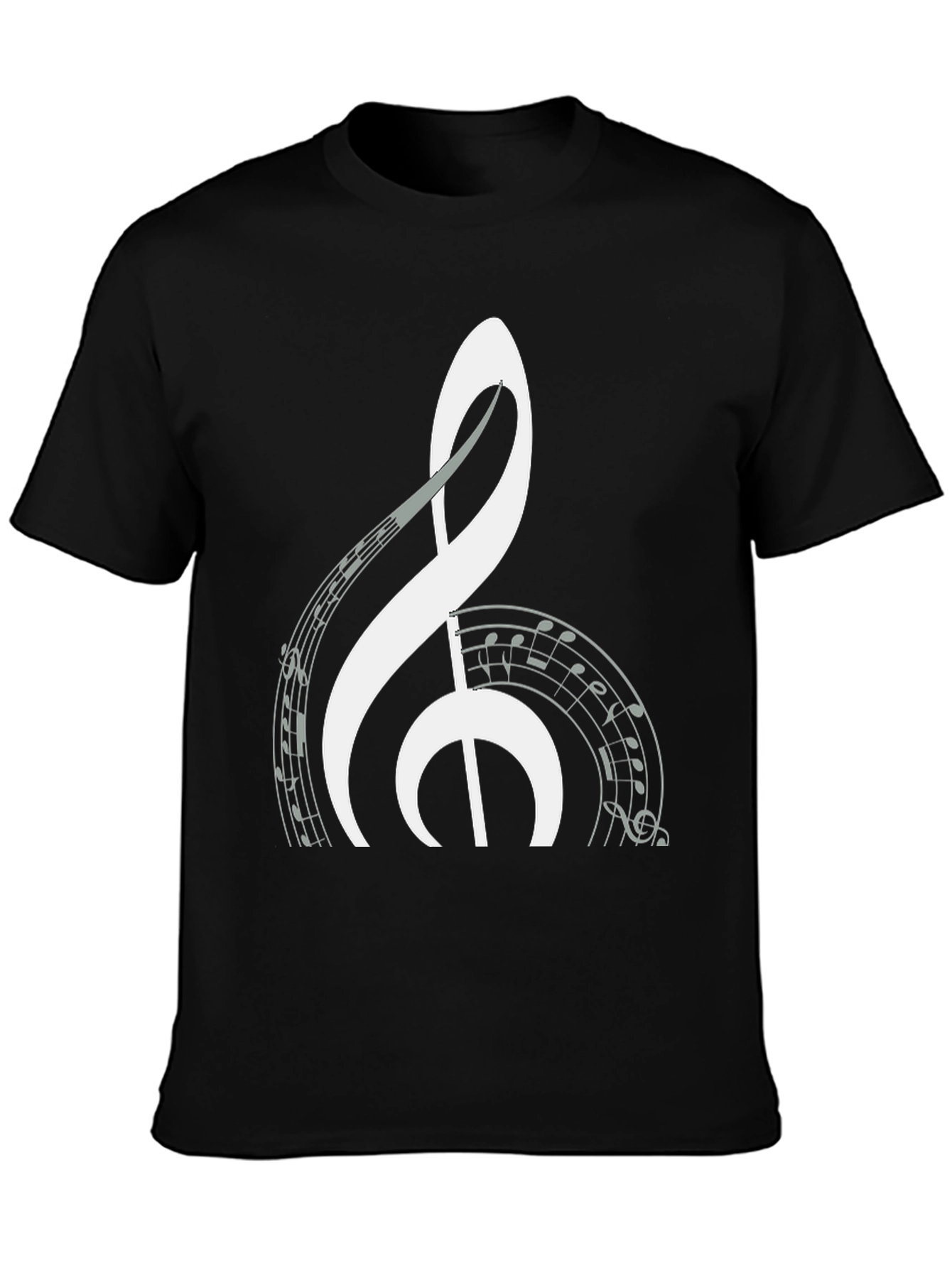Musical Clef T-Shirt - Stylish Music Lover Tee