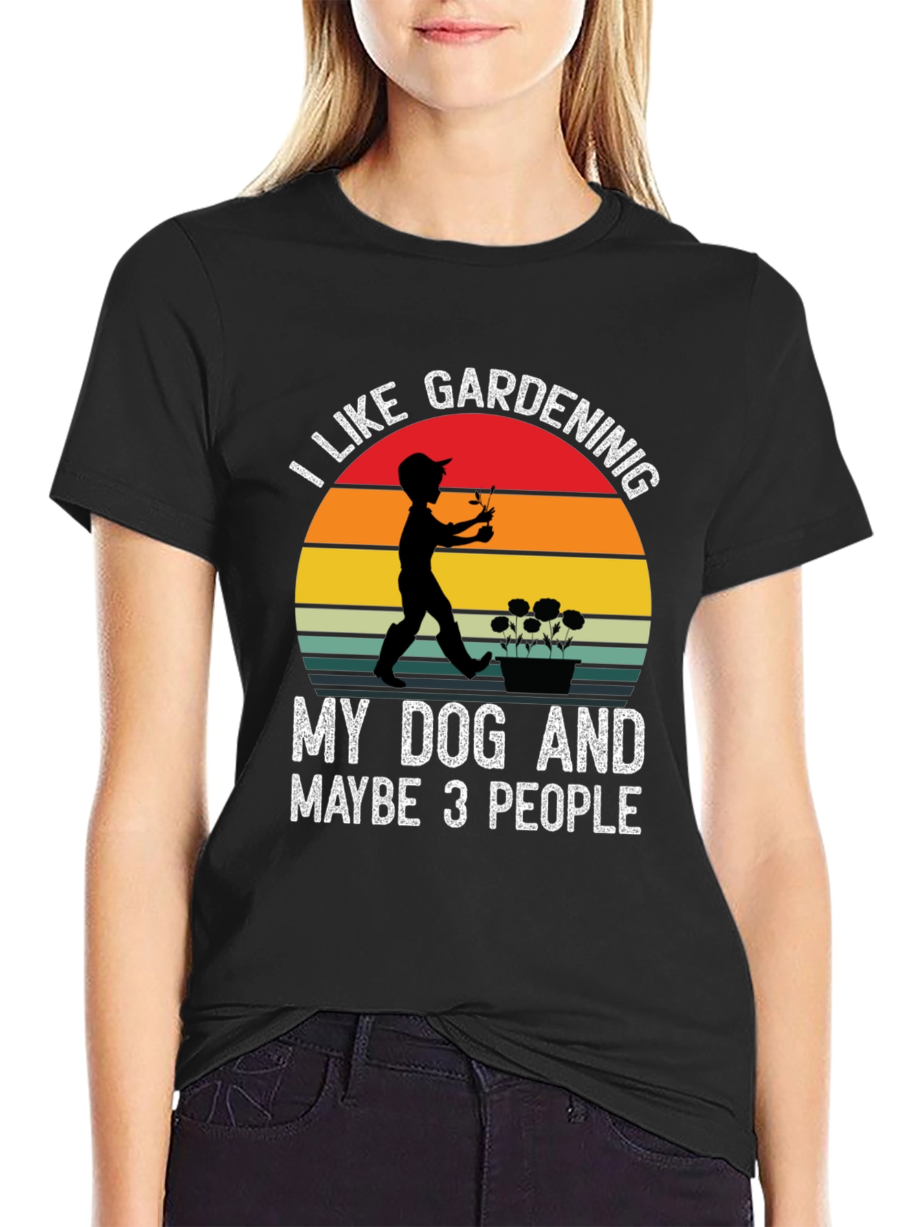 Gardening Dog Lover T-Shirt