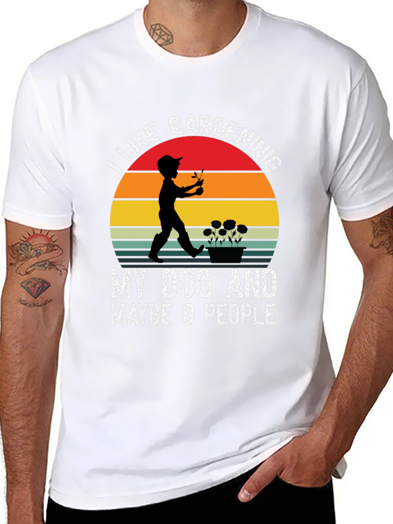 Gardening Dog Lover T-Shirt