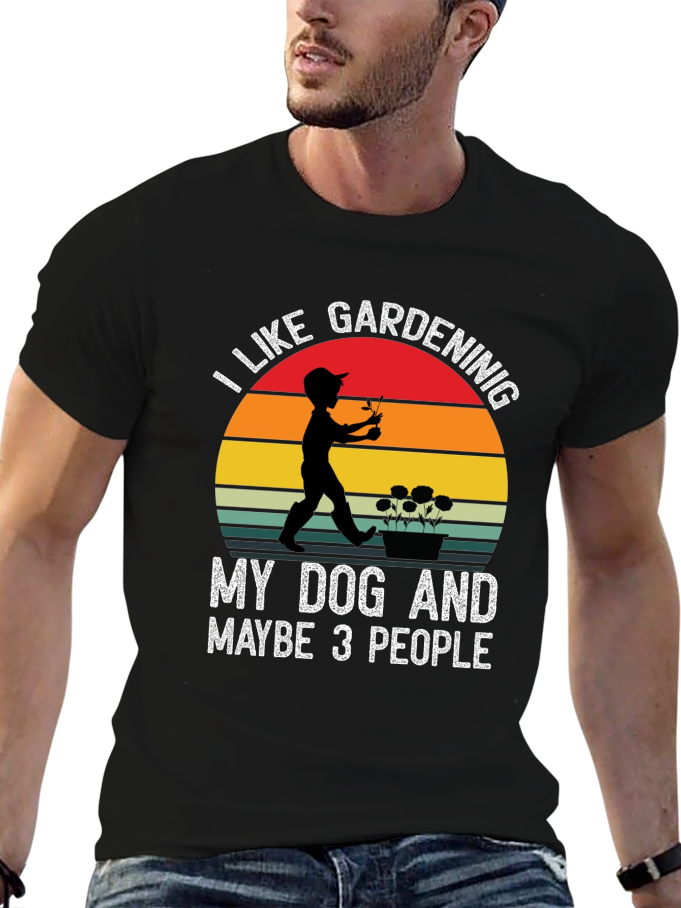Gardening Dog Lover T-Shirt