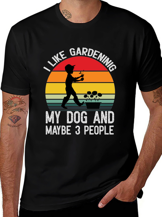 Gardening Dog Lover T-Shirt