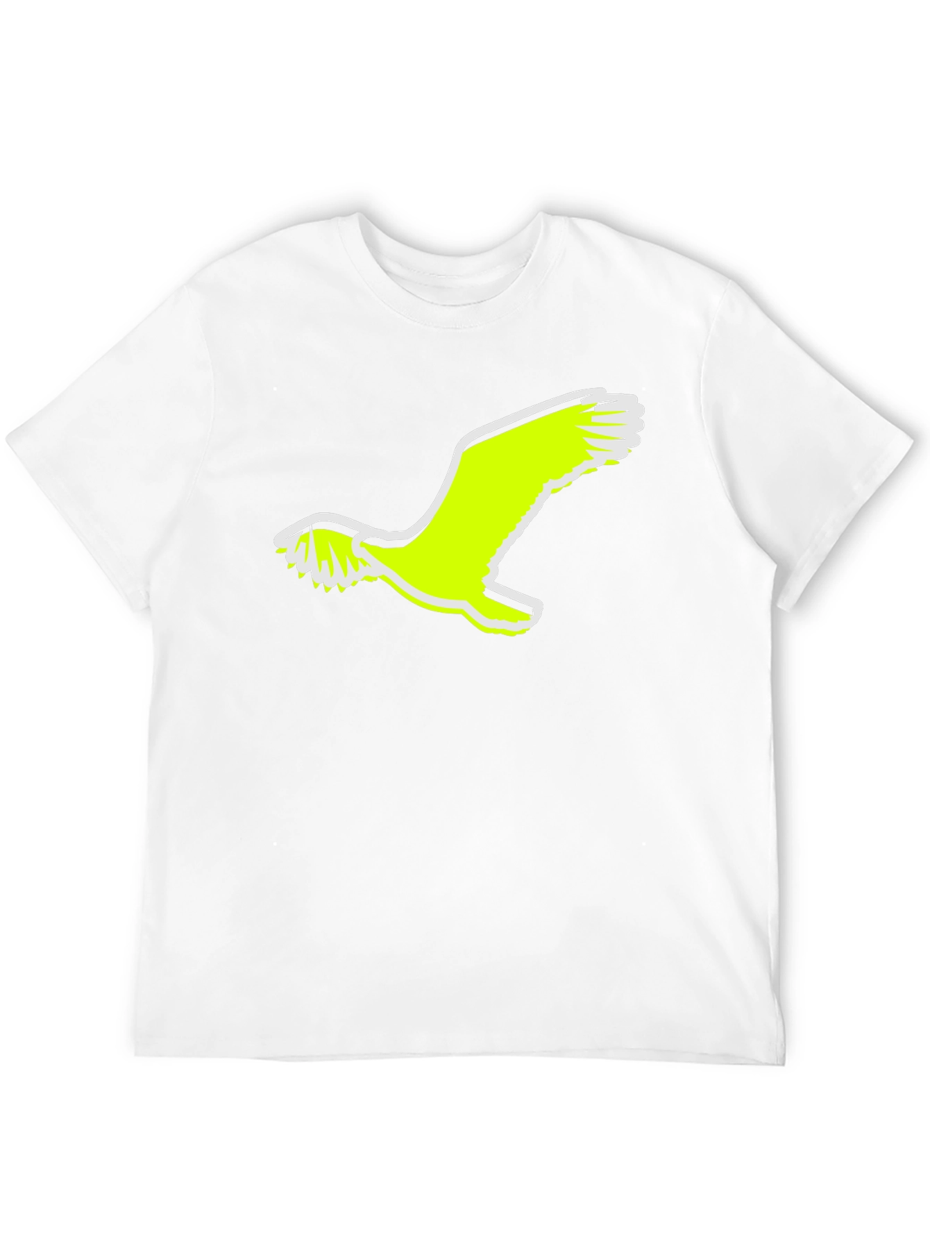 Mens Black Eagle Graphic Tee