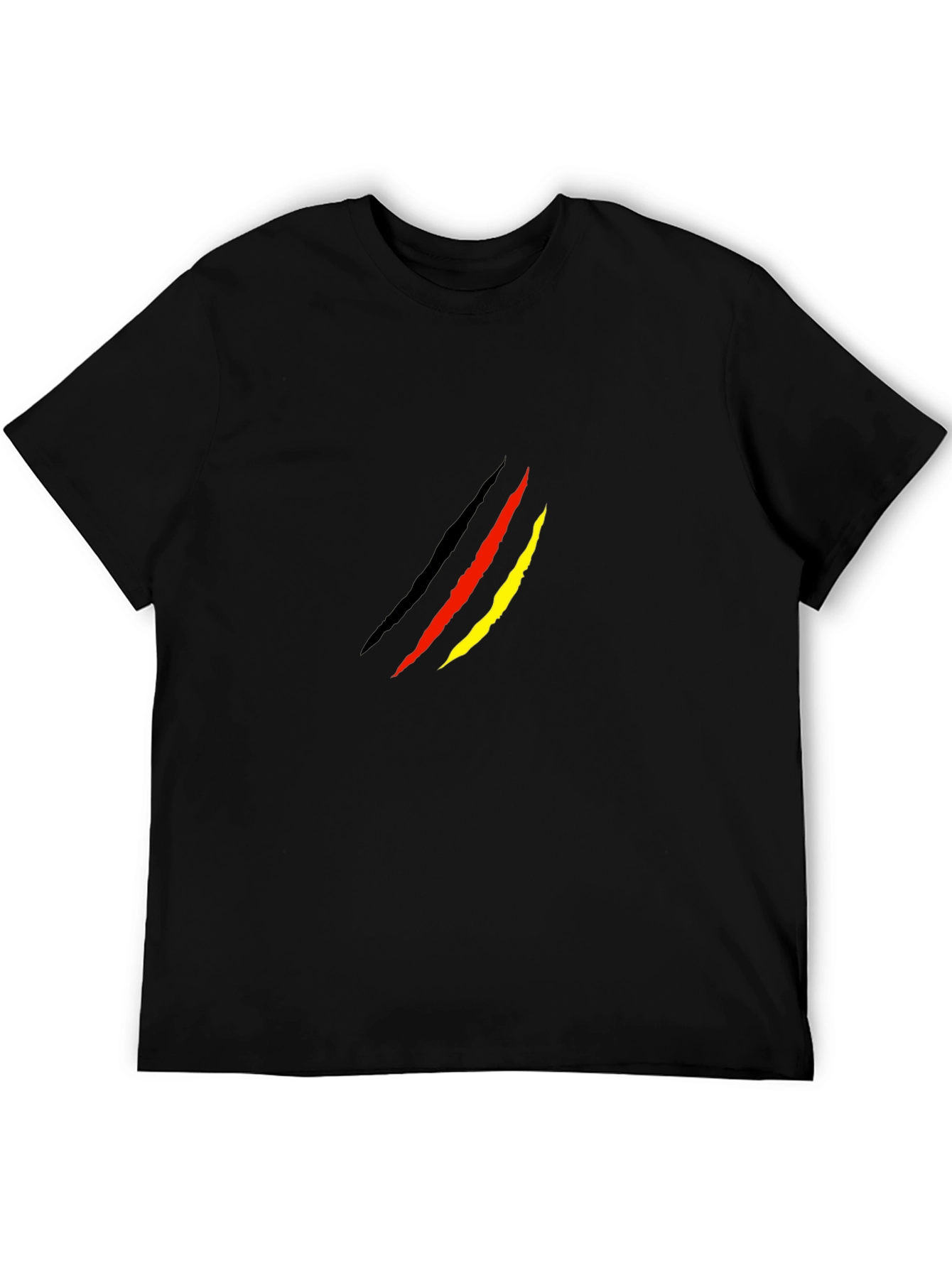 Black T-Shirt with Germany Claw Design