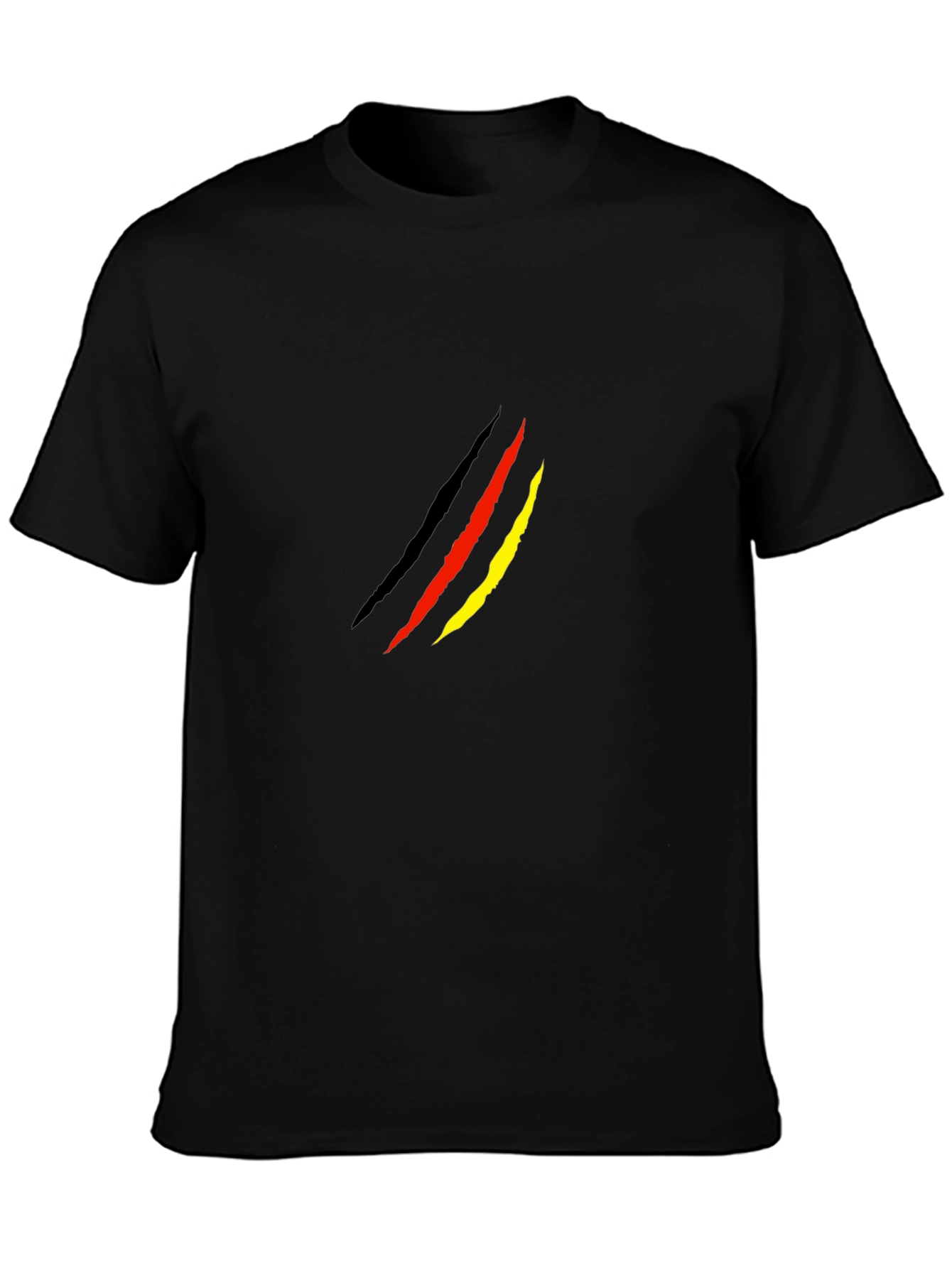 Black T-Shirt with Germany Claw Design